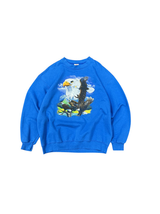 Vintage Nature Eagle Sweater