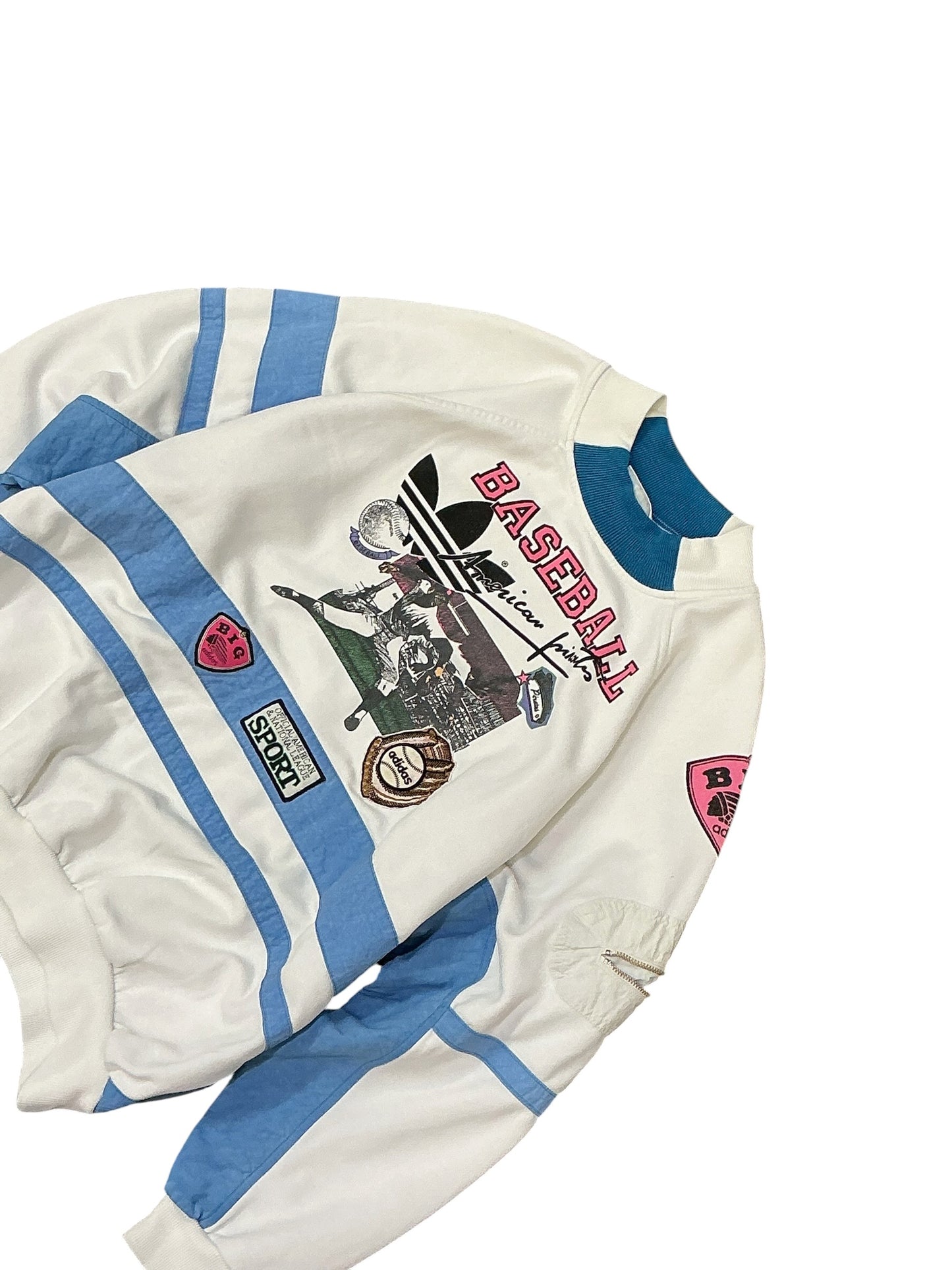 Vintage Adidas Best Classic Baseball Sweater