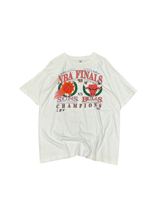Vintage 1993 NBA Finals Suns Vs Bulls Tee