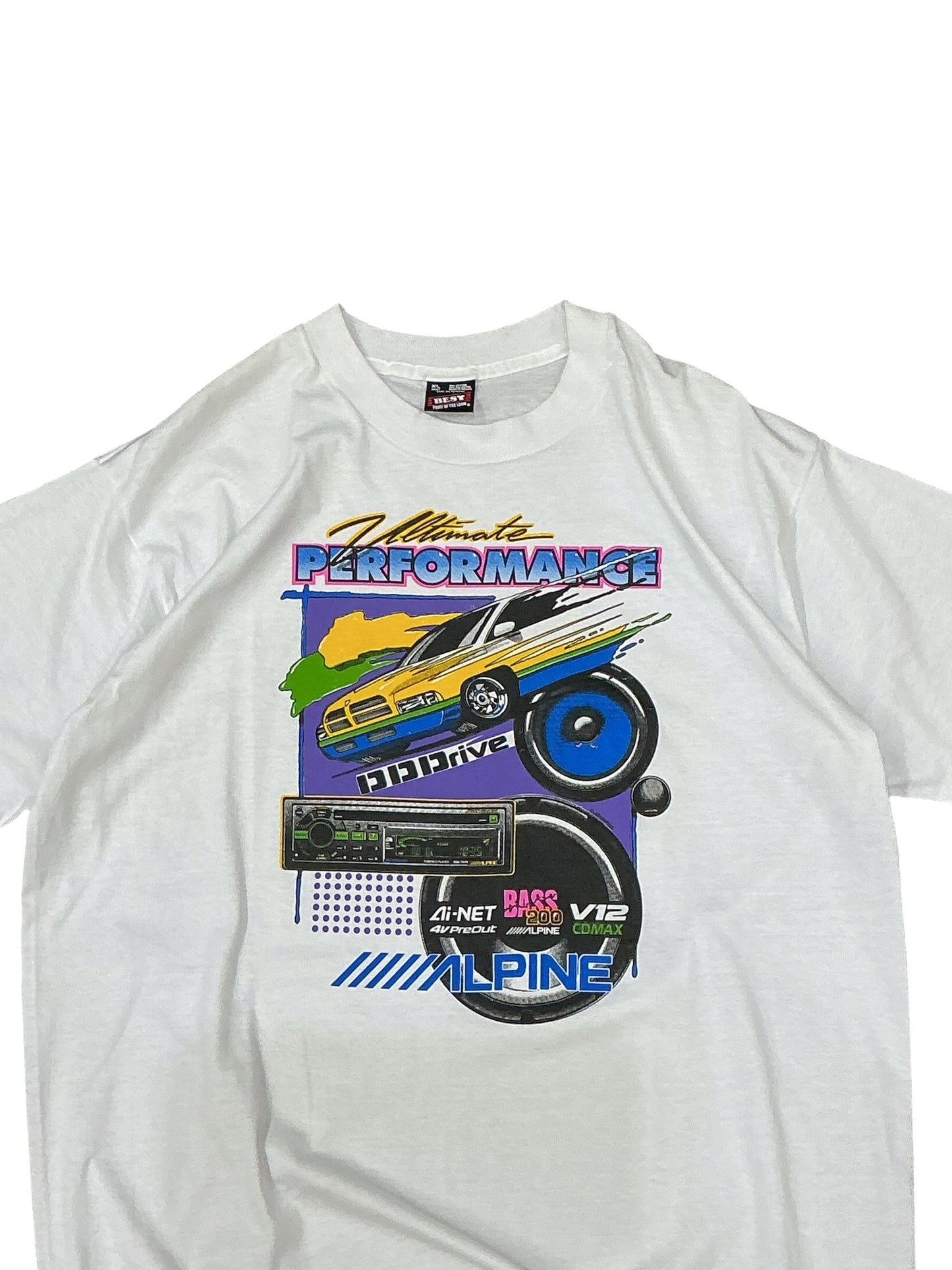 Vintage Alpine Ultimate Performance Racing Tee