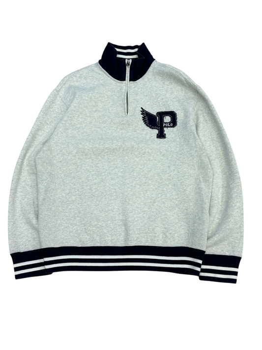 Vintage Ralph Lauren P-Wing Quater Zip Sweater