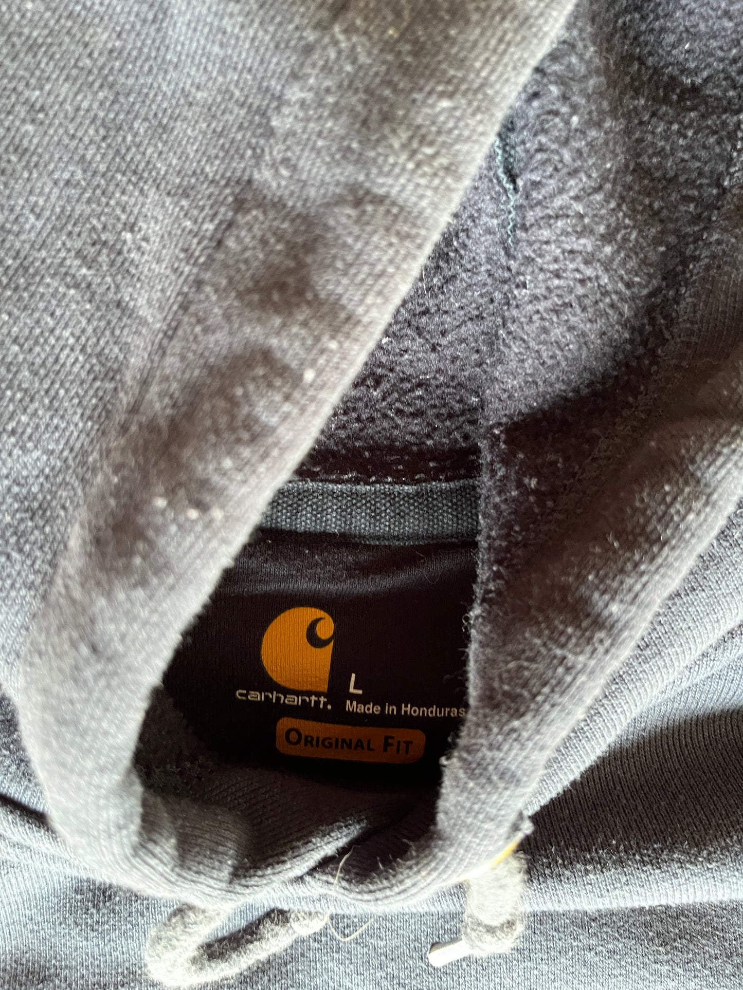 Heavyweight Carhartt Hoodie - Black
