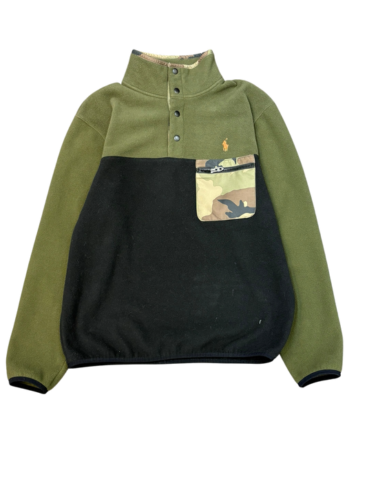 Vintage Ralph Lauren Color Blocked Fleece Pullover