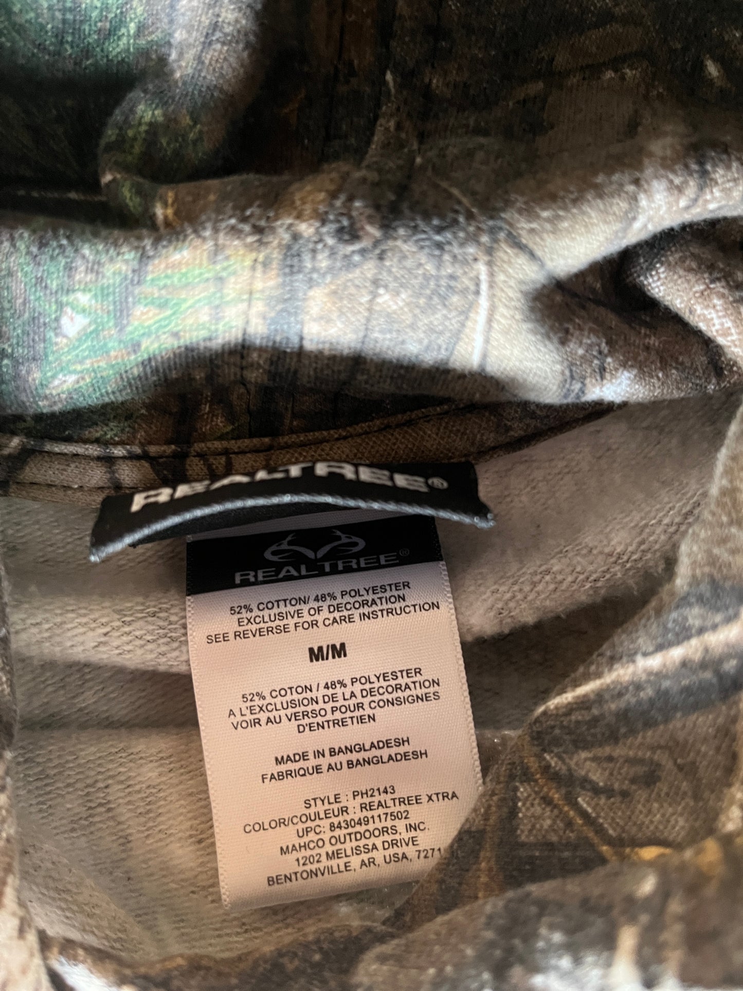 Heavyweight Camo RealTree Hoodie