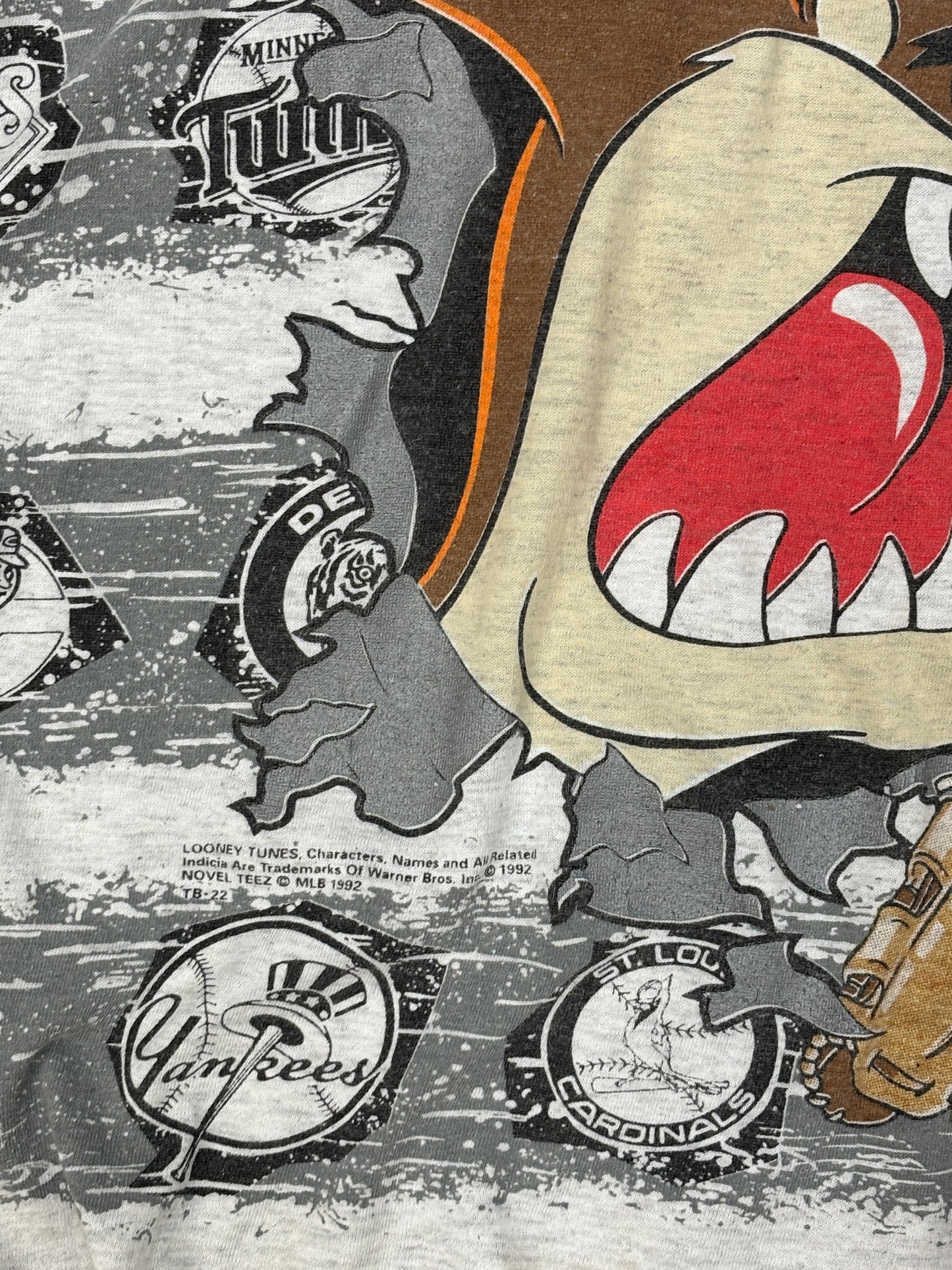 Vintage Novel Teez Taz MLB Tee