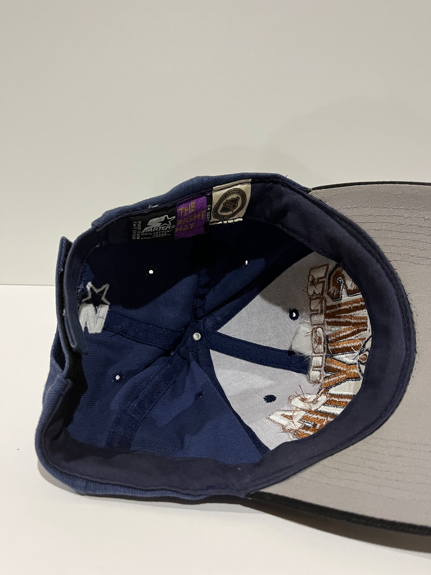 Rare Vintage Starter "Ryan Smyth" Edmonton Oilers Snapback