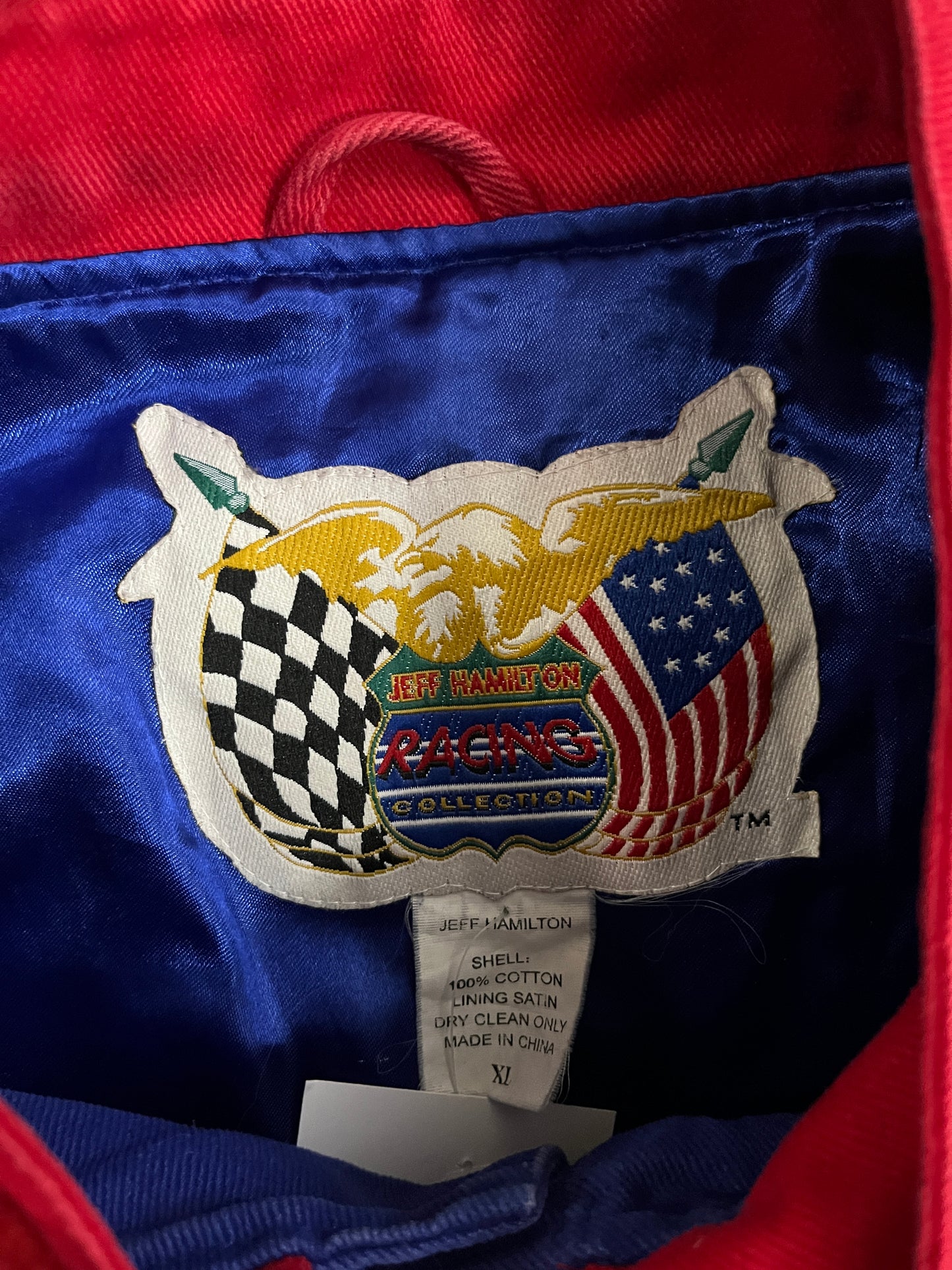 Vintage Nascar Winston Cup Series "Jeff Gordon" by Jeff Hamilton Racing Jacket