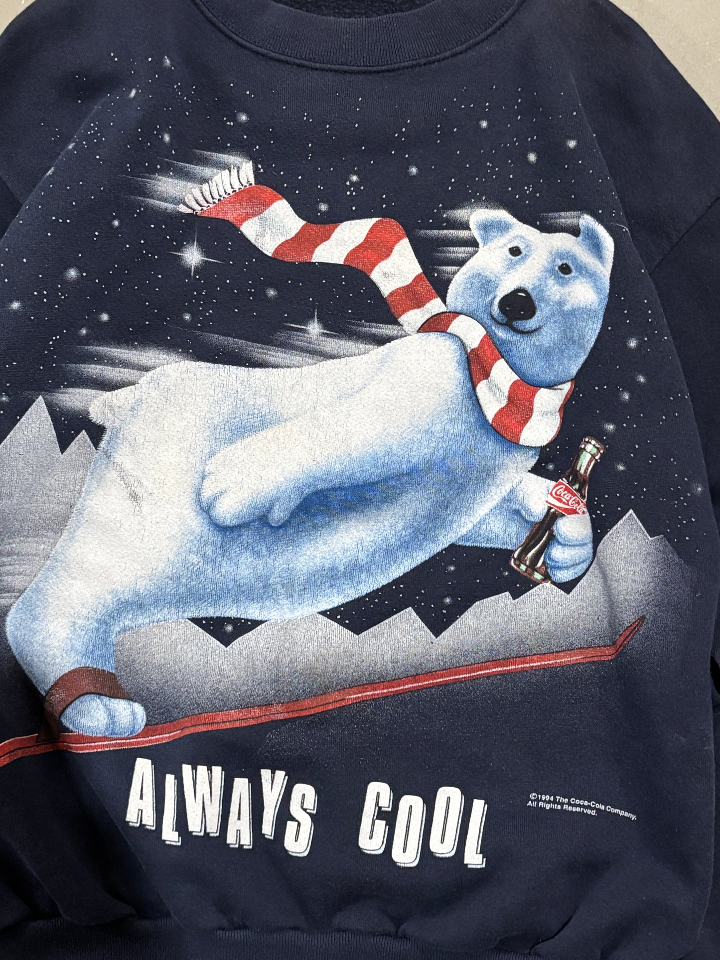 Vintage Bear Coca-Cola Sweater