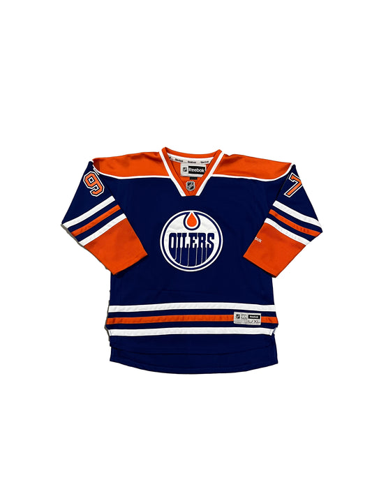 Reebok Authentic Edmonton Oilers "Connor Mcdavid" Youth Jersey