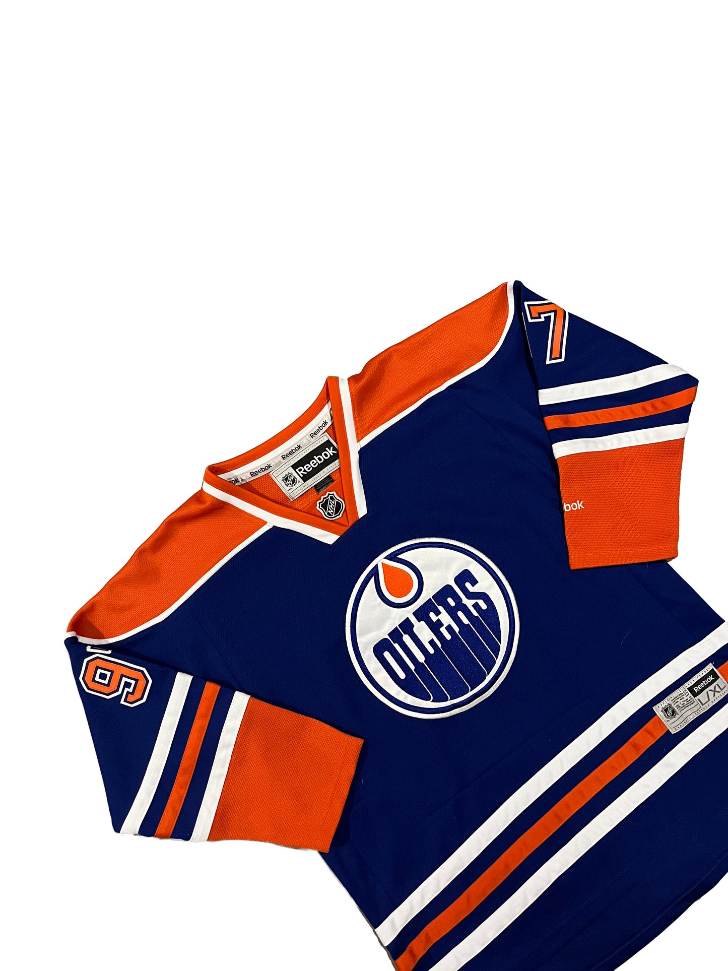 Reebok Authentic Edmonton Oilers "Connor Mcdavid" Youth Jersey
