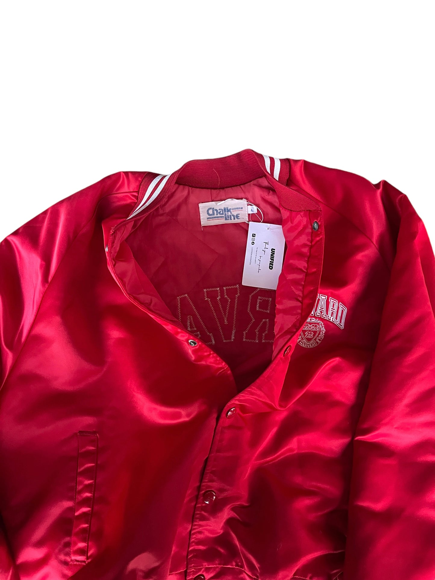 Vintage Chalk Line Harvard University Jacket