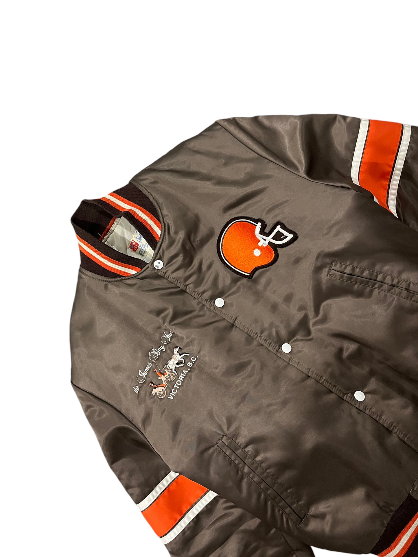 Rare Vintage NFL Cleveland Browns Bomber Jacket