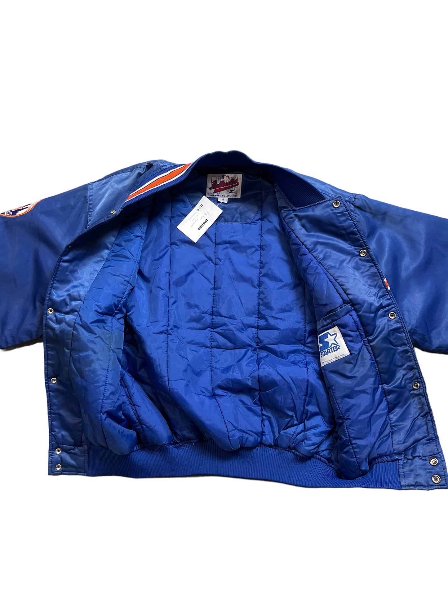 Vintage Starter Diamond Collection New York Mets Jacket
