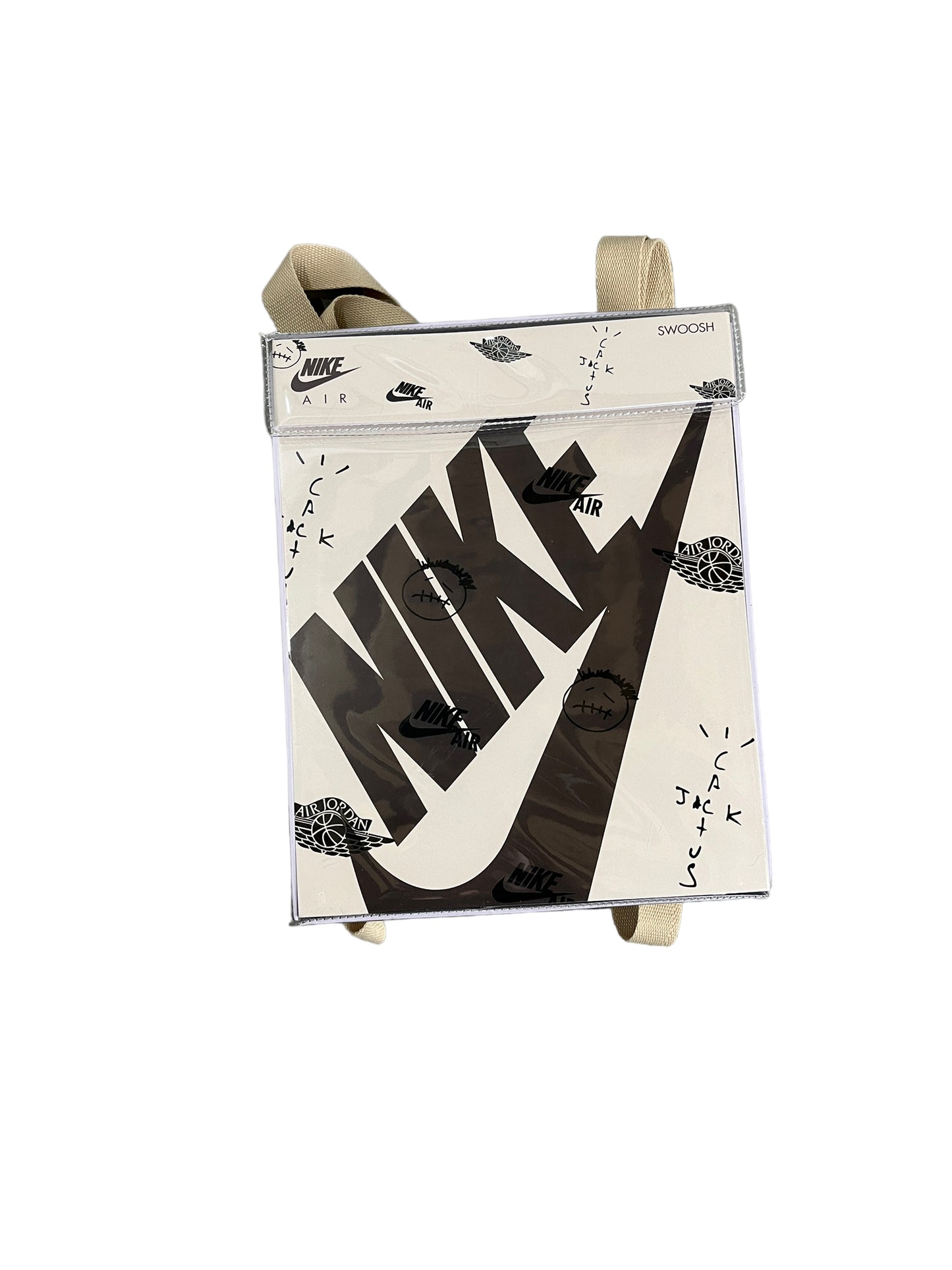 Custom Handmade Nike Box Bags - Large (Black)