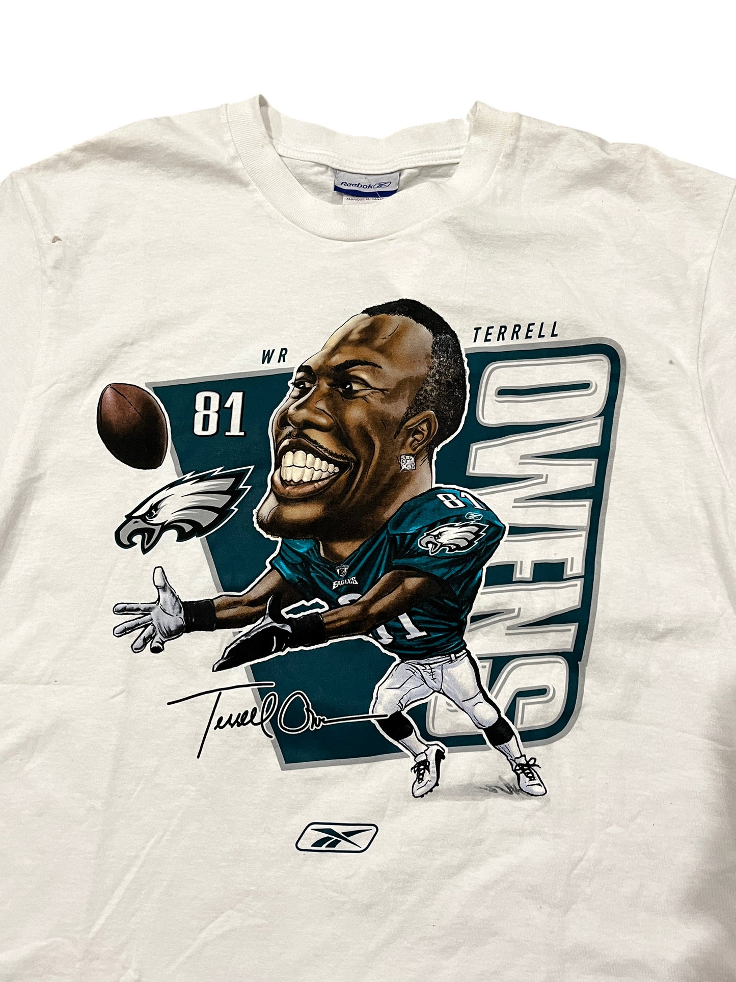 Rare Vintage Philadelphia Eagles "Terrell Owens" Tee