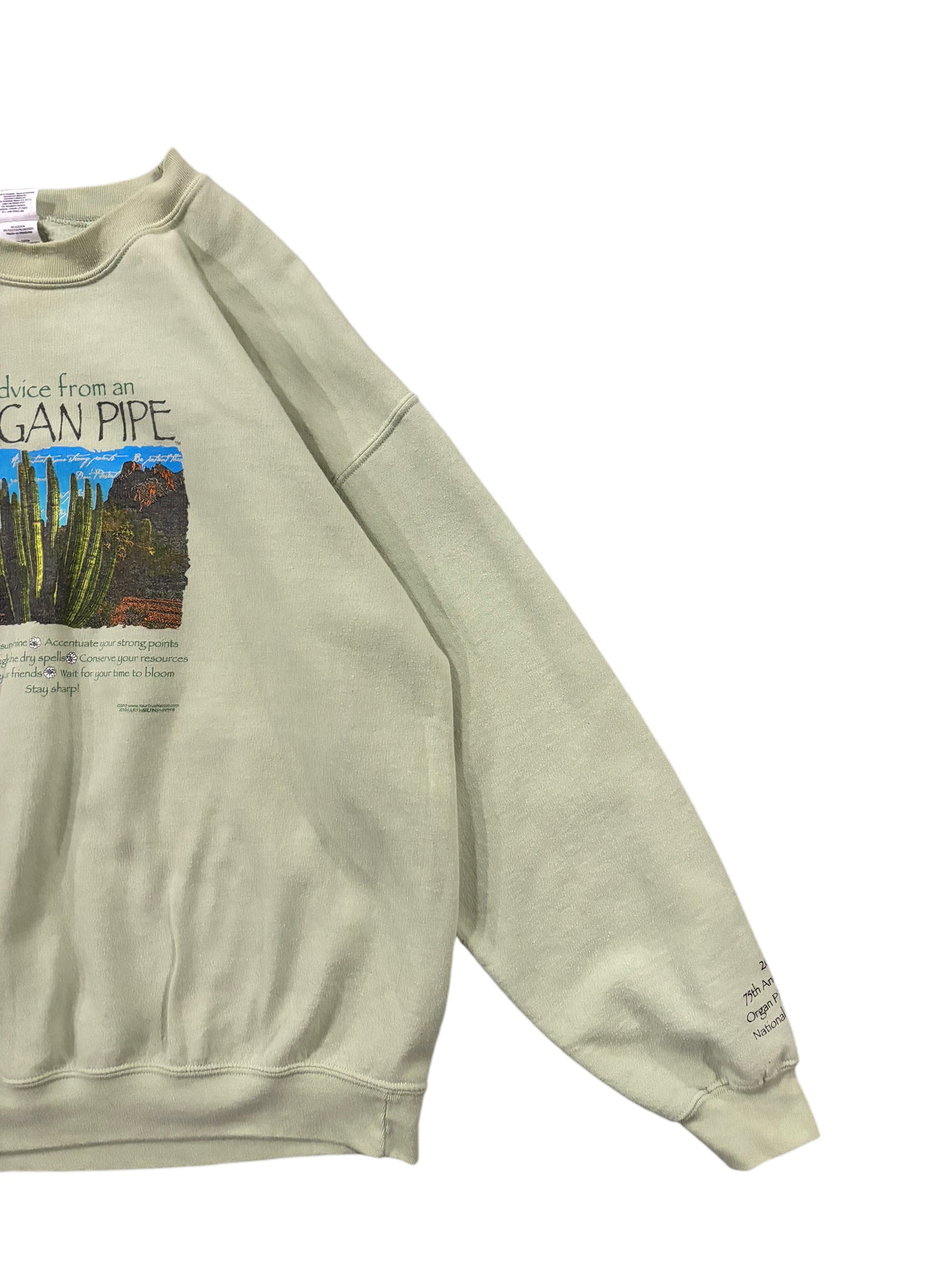 Vintage Advice From An Organ Pipe Sweater