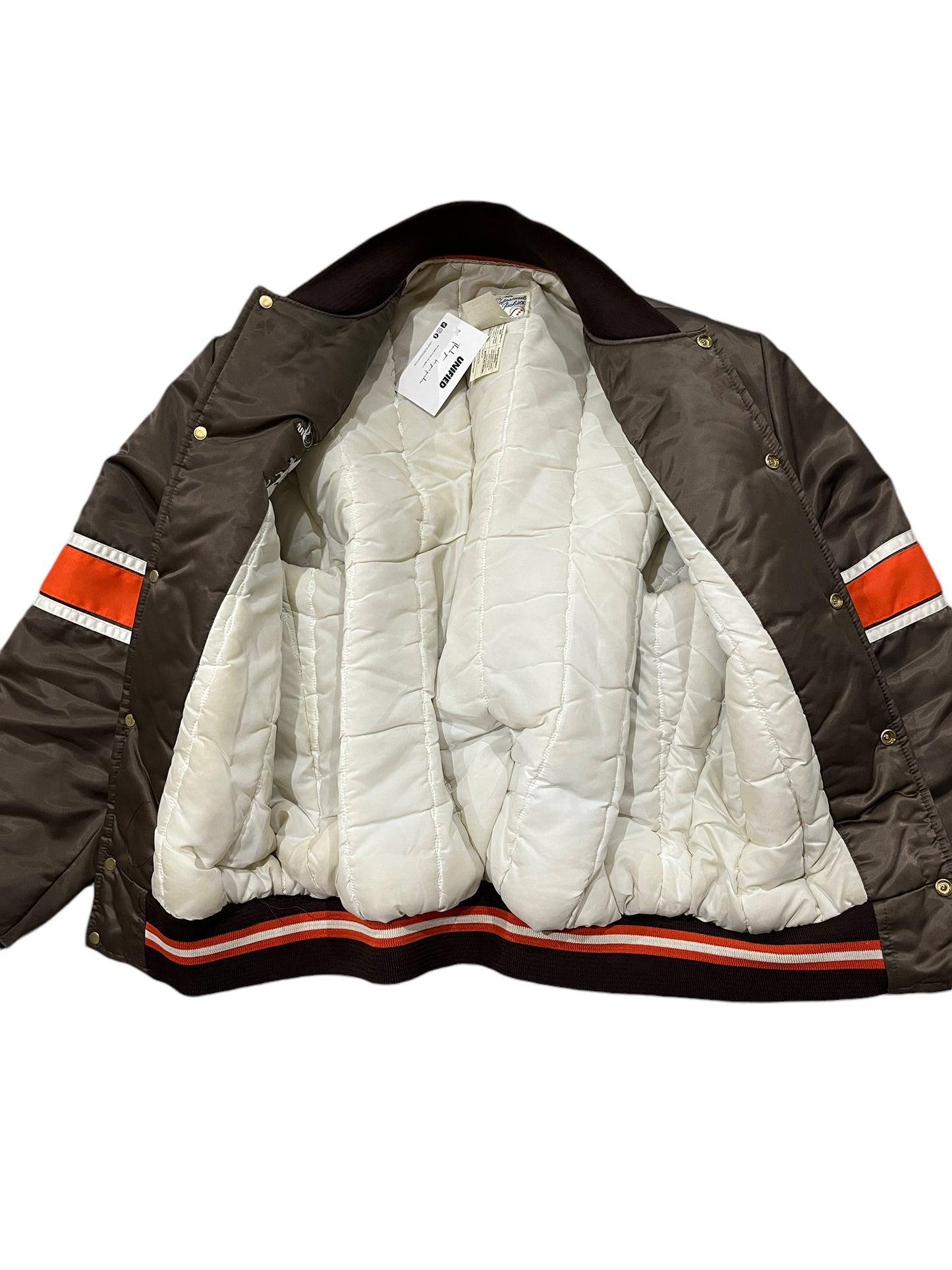 Rare Vintage NFL Cleveland Browns Bomber Jacket