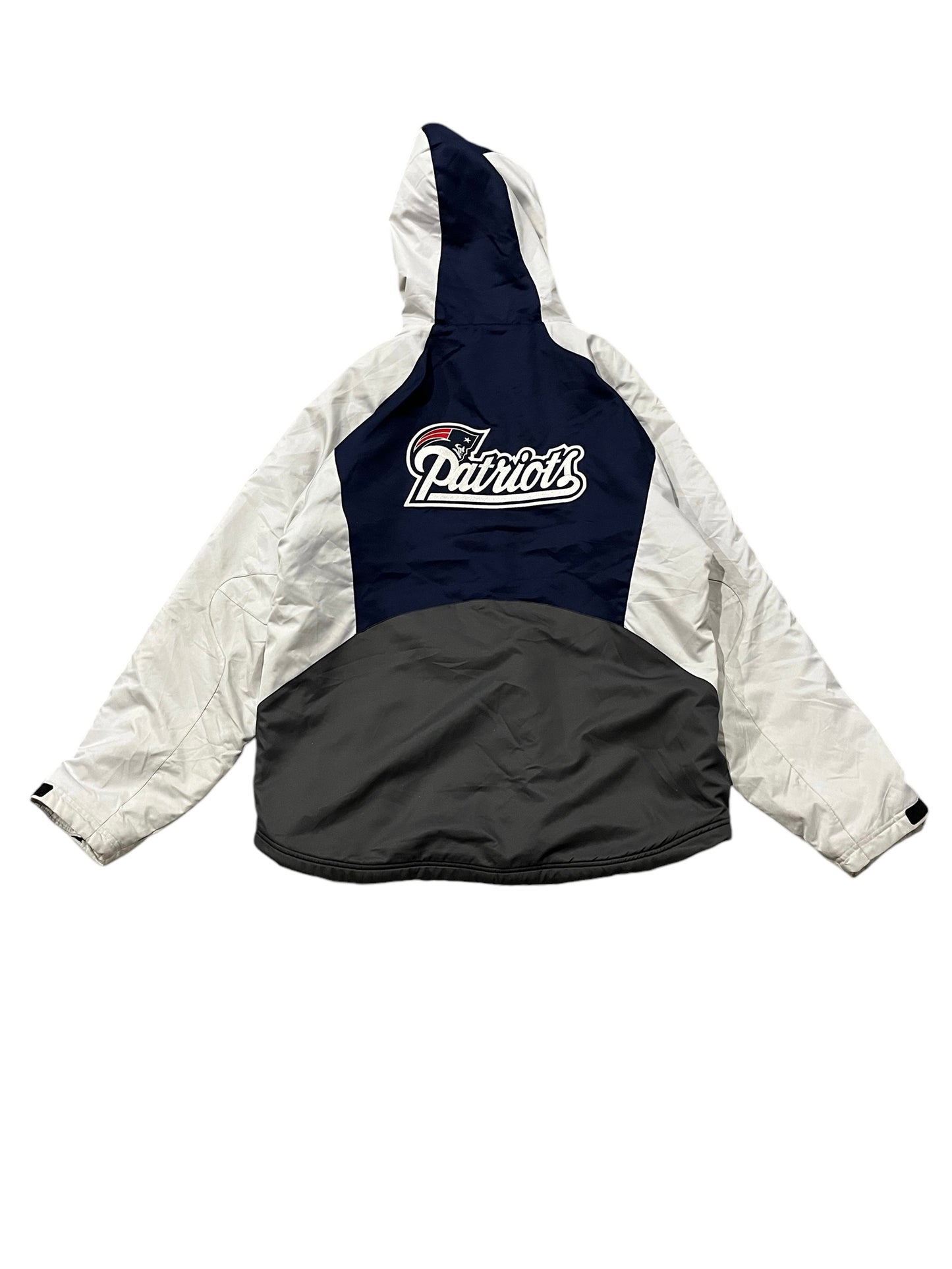 Y2k NFL England Patriots Hooded Jacket