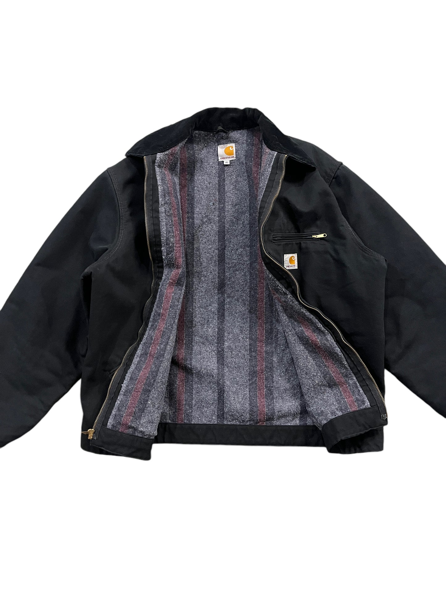Vintage Carhartt Detroit Jacket Black - XL