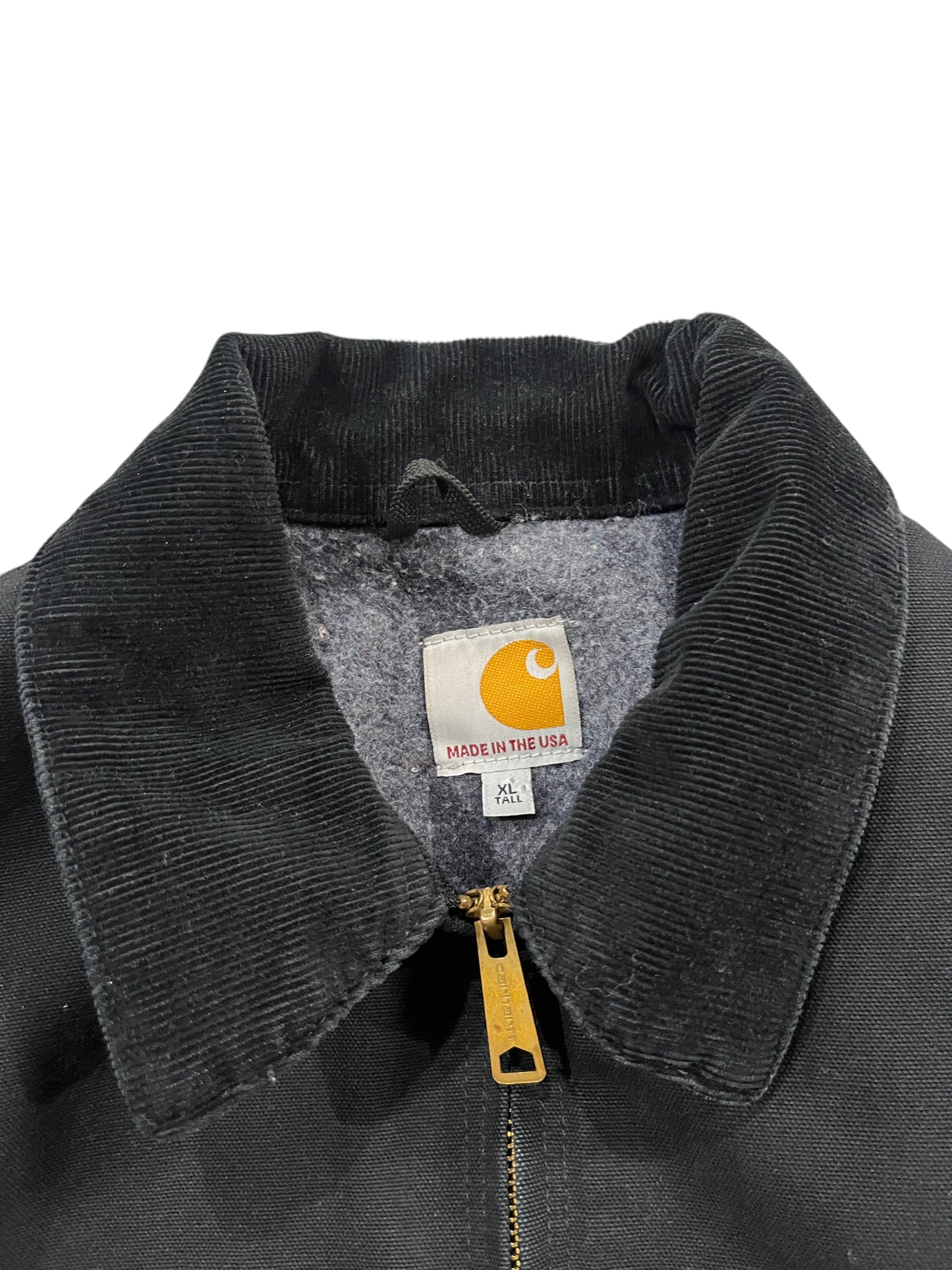 Vintage Carhartt Detroit Jacket Black - XL