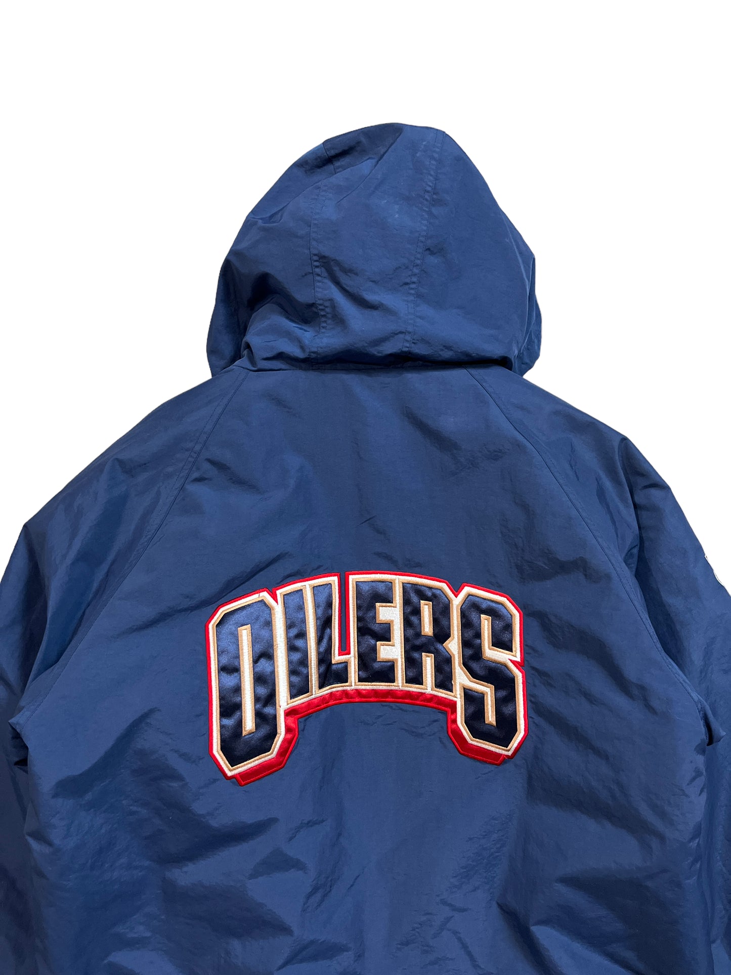 Vintage Puma Edmonton Oilers Parka Jacket
