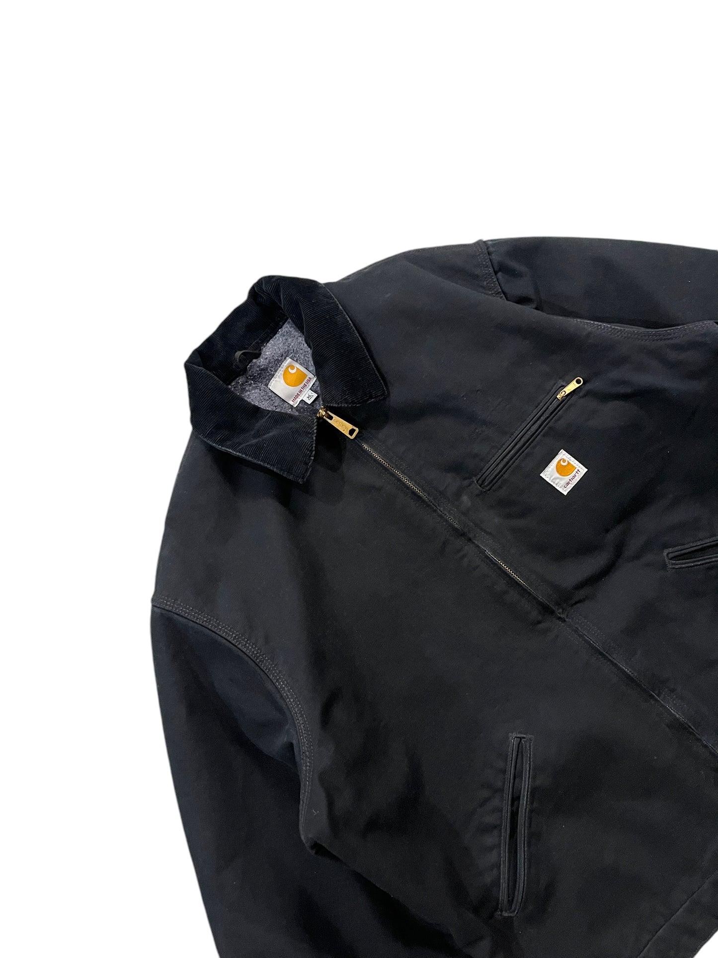 Vintage Carhartt Detroit Jacket Black - XL