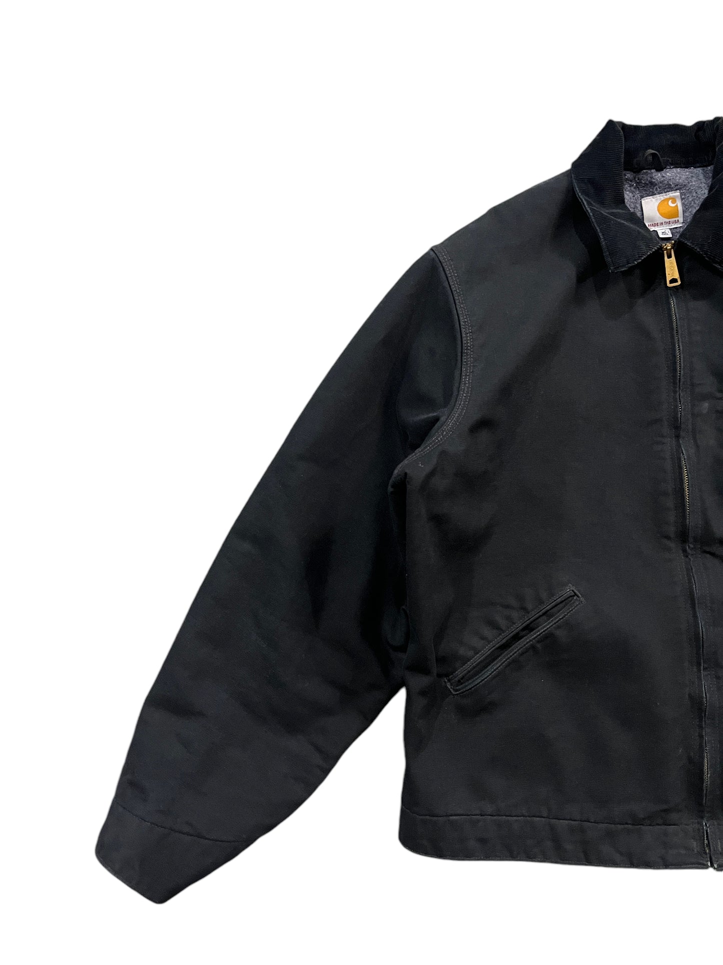 Vintage Carhartt Detroit Jacket Black - XL