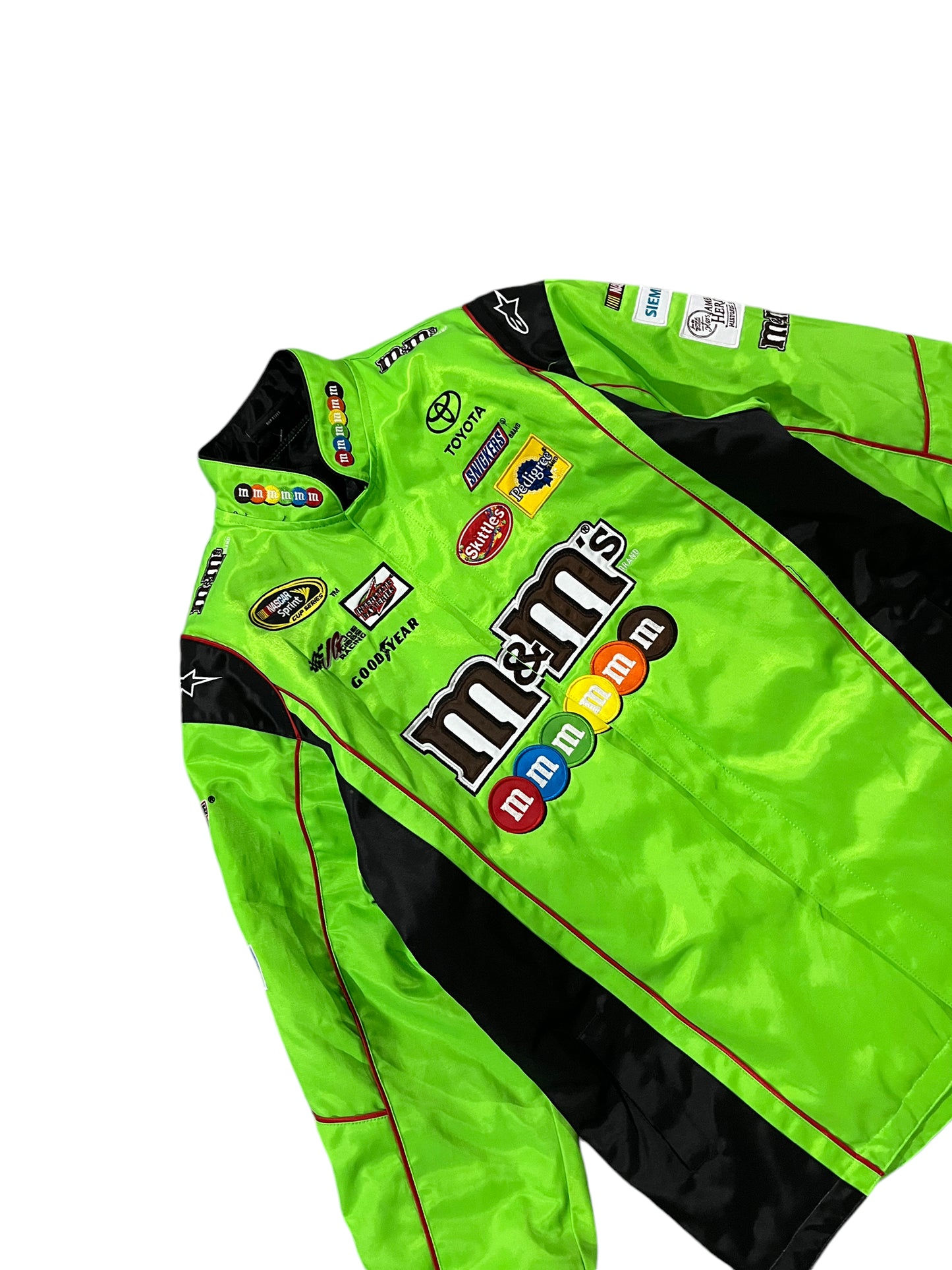 Vintage Chase Nascar M&M's Racing Jacket