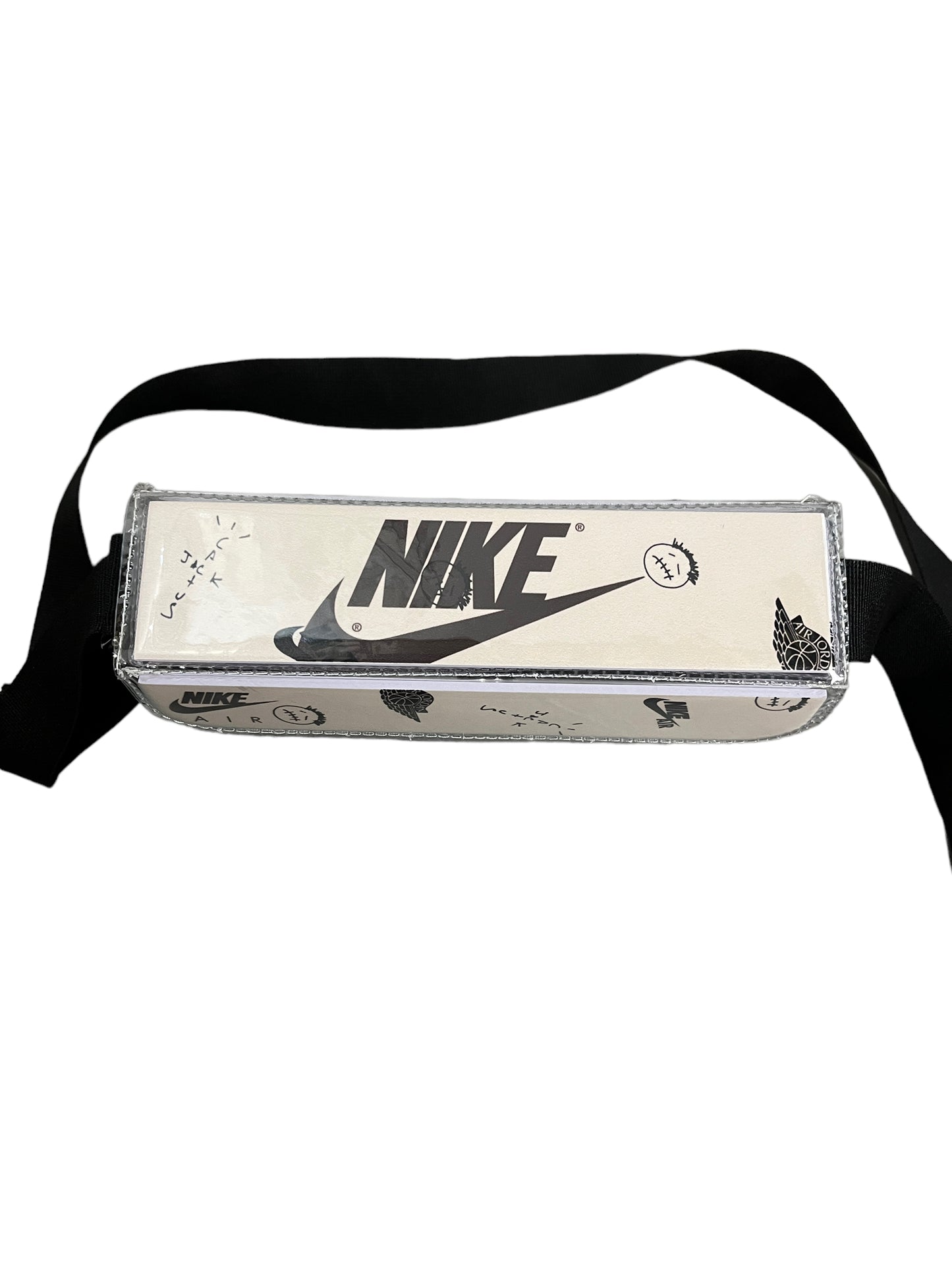 Custom Handmade Nike Box Bag - Medium (Black)