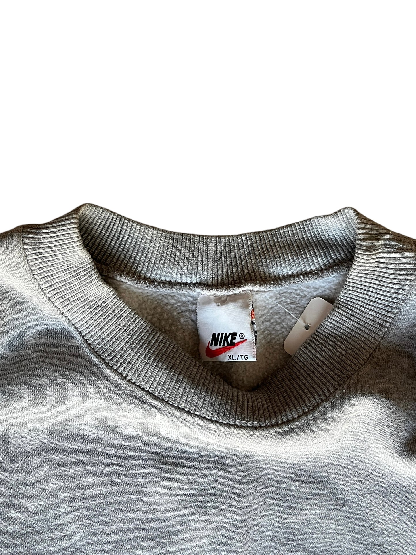 Rare Vintage 90's Nike Swoosh Center Logo Sweatshirt