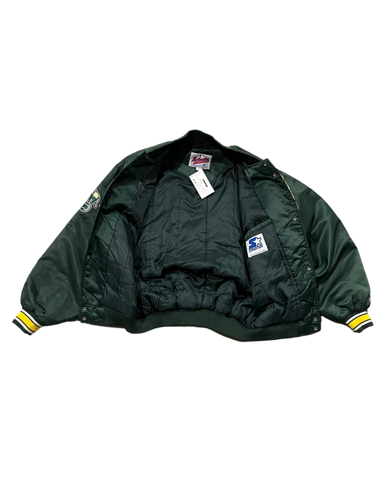 Rare Vintage Starter Oakland Athletics Diamond Collection Jacket
