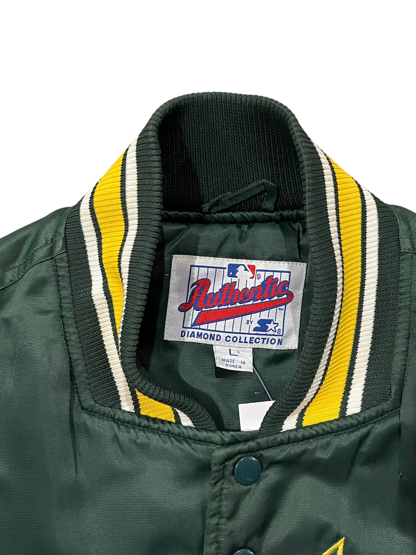 Rare Vintage Starter Oakland Athletics Diamond Collection Jacket
