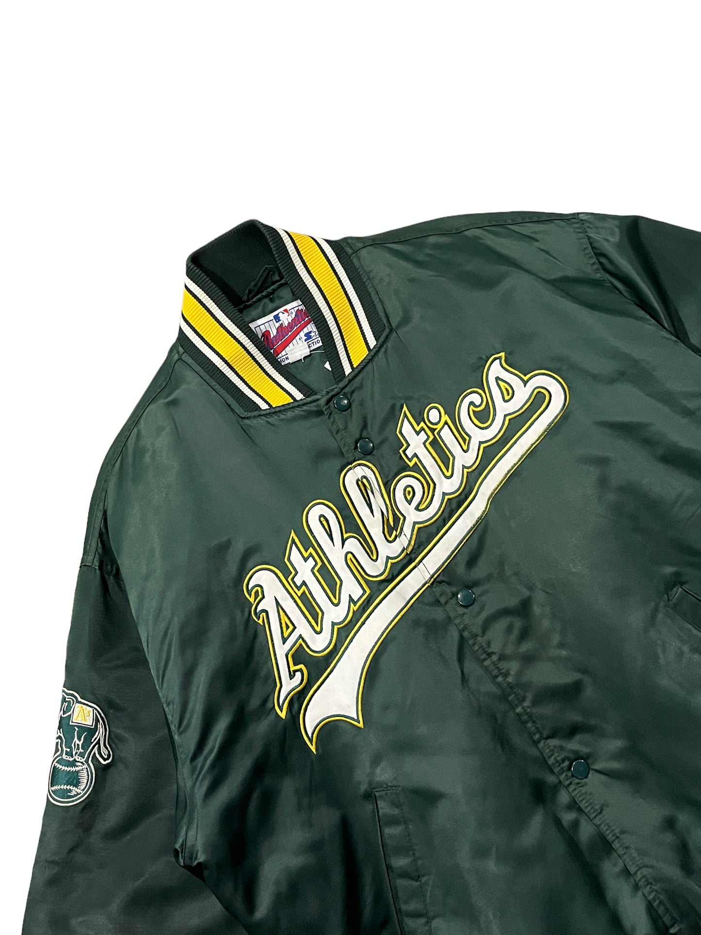 Rare Vintage Starter Oakland Athletics Diamond Collection Jacket