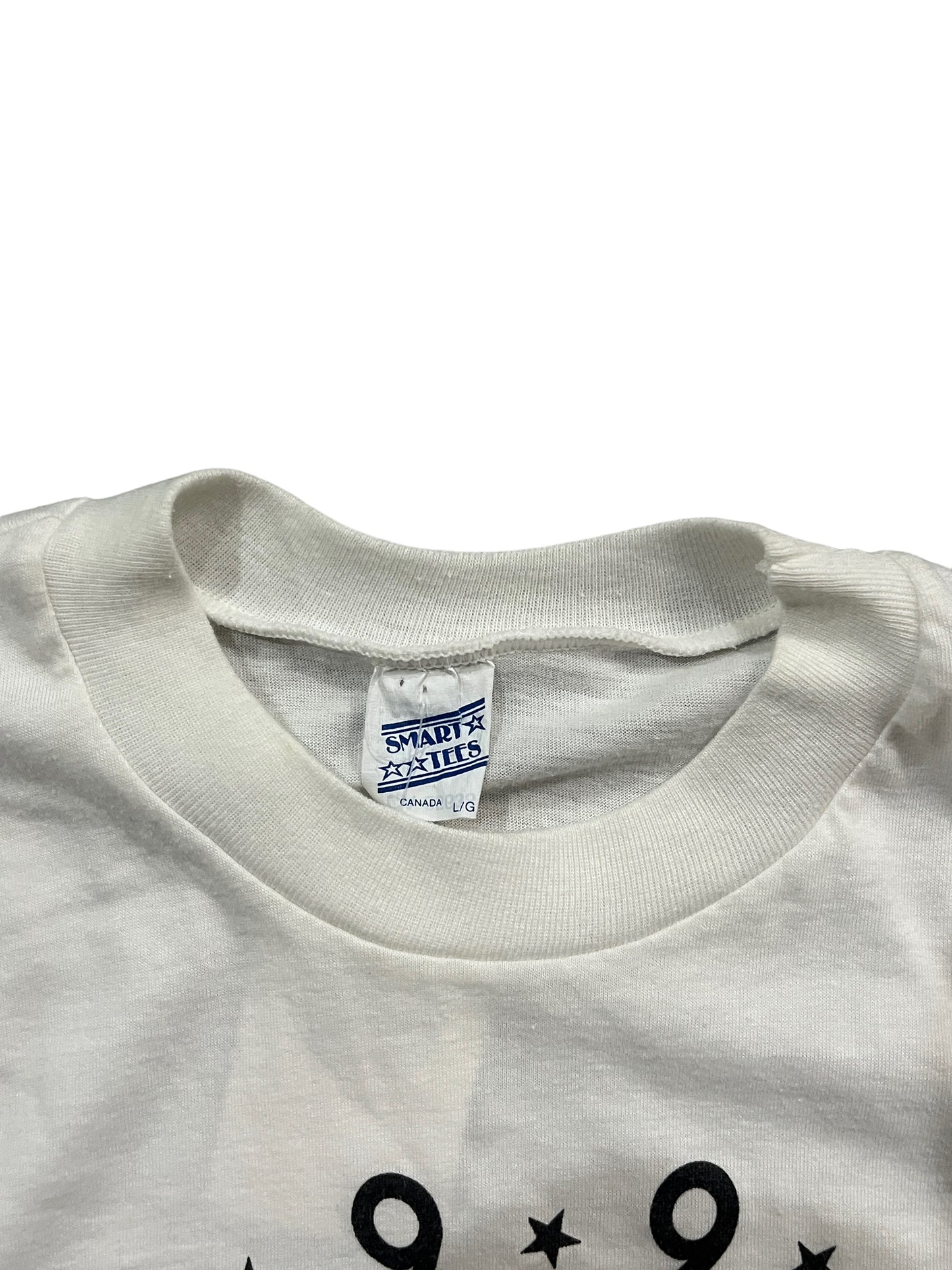 Vintage 90's Edmonton Oilers 1990 Stanley Cup Champions Tee