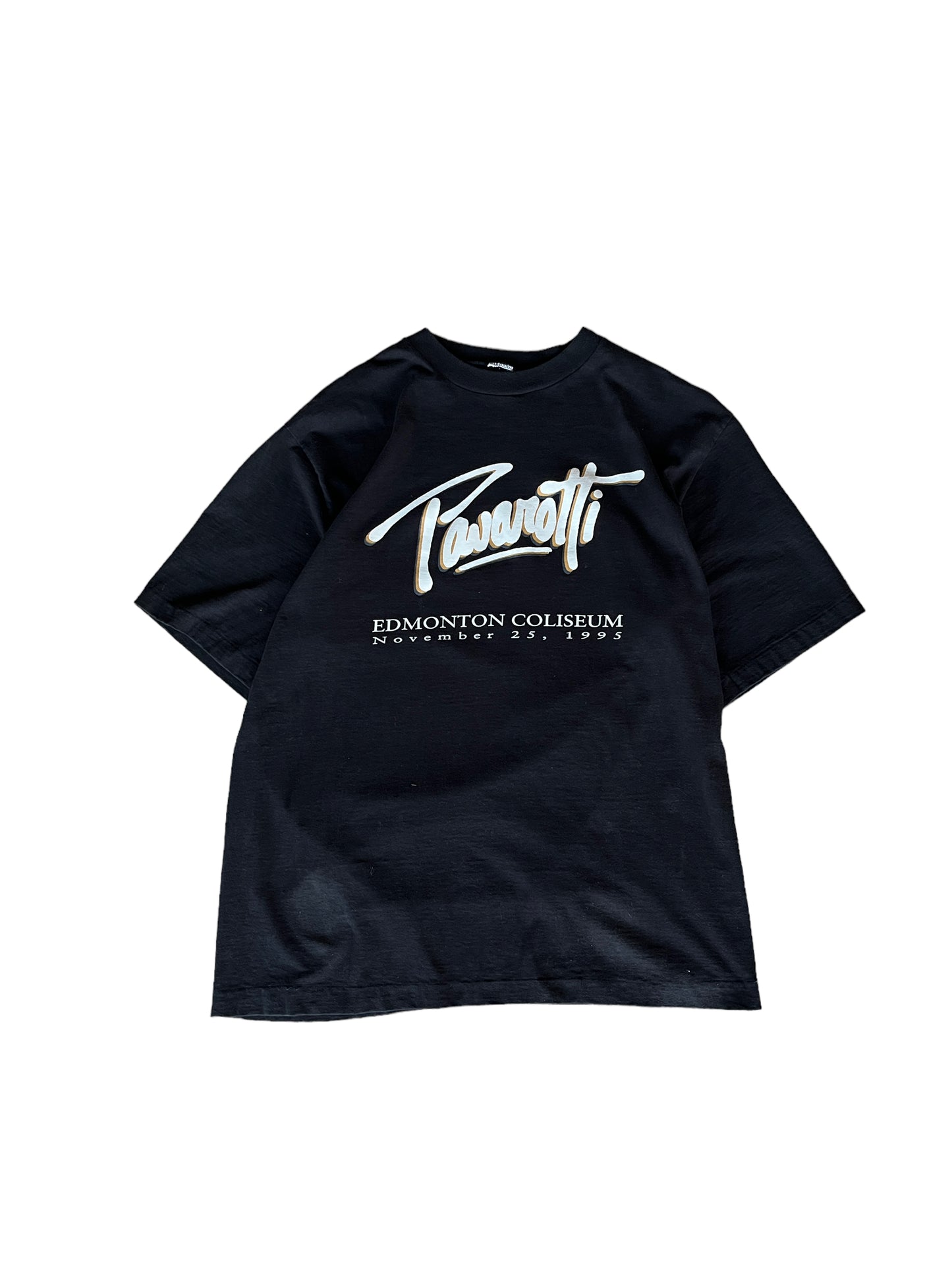 Vintage 90's "Luciano Pavarotti" Edmonton Coliseum Tee