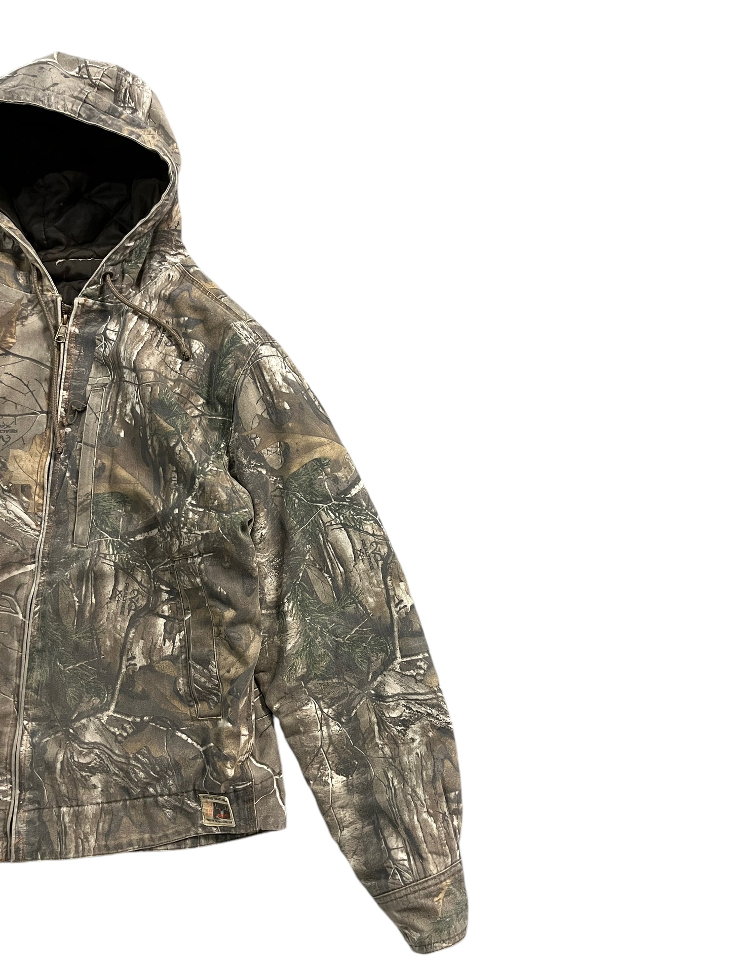 Vintage Camo Realtree Hooded Jacket