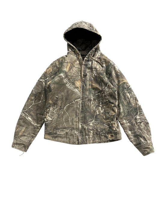 Vintage Camo Realtree Hooded Jacket