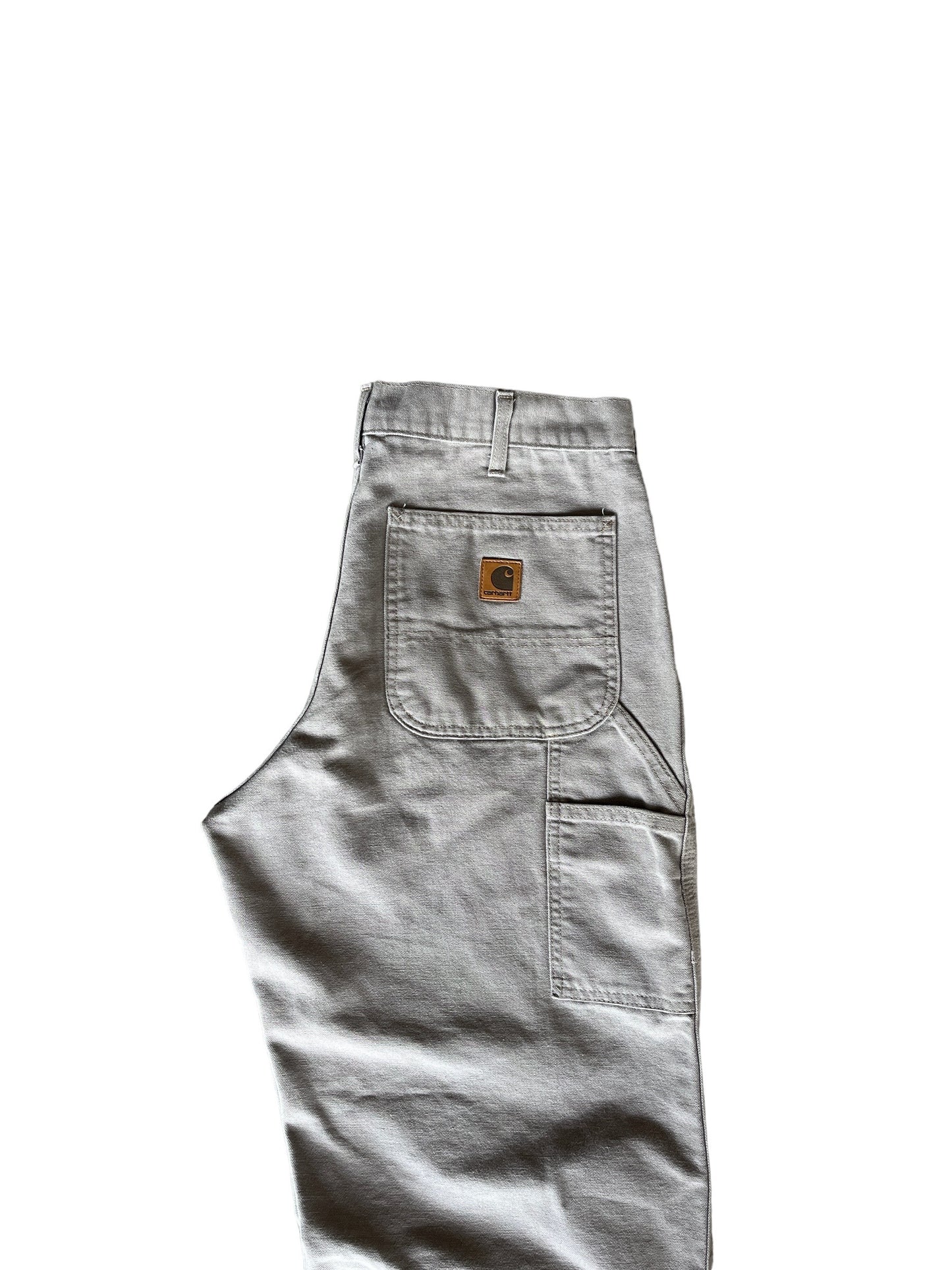 Vintage Carharrt Relaxed Pants Light Grey - 34