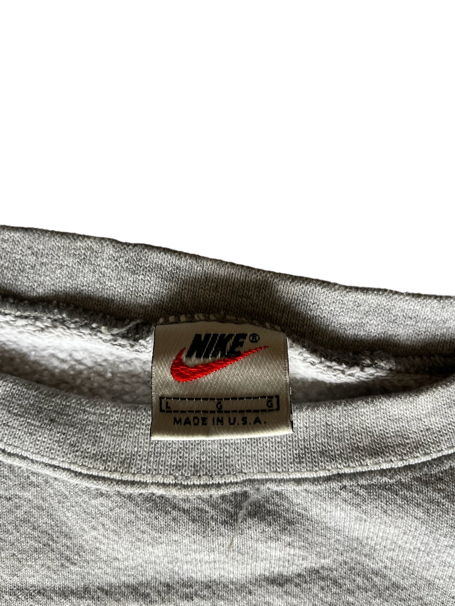 Vintage Nike Sweatshirt Grey