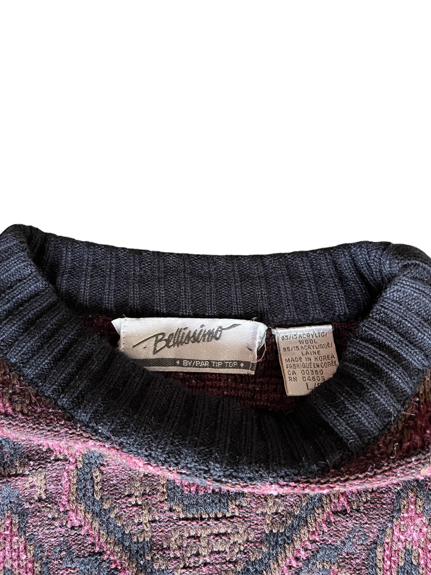 Vintage "Bellisimo" Knit Sweater