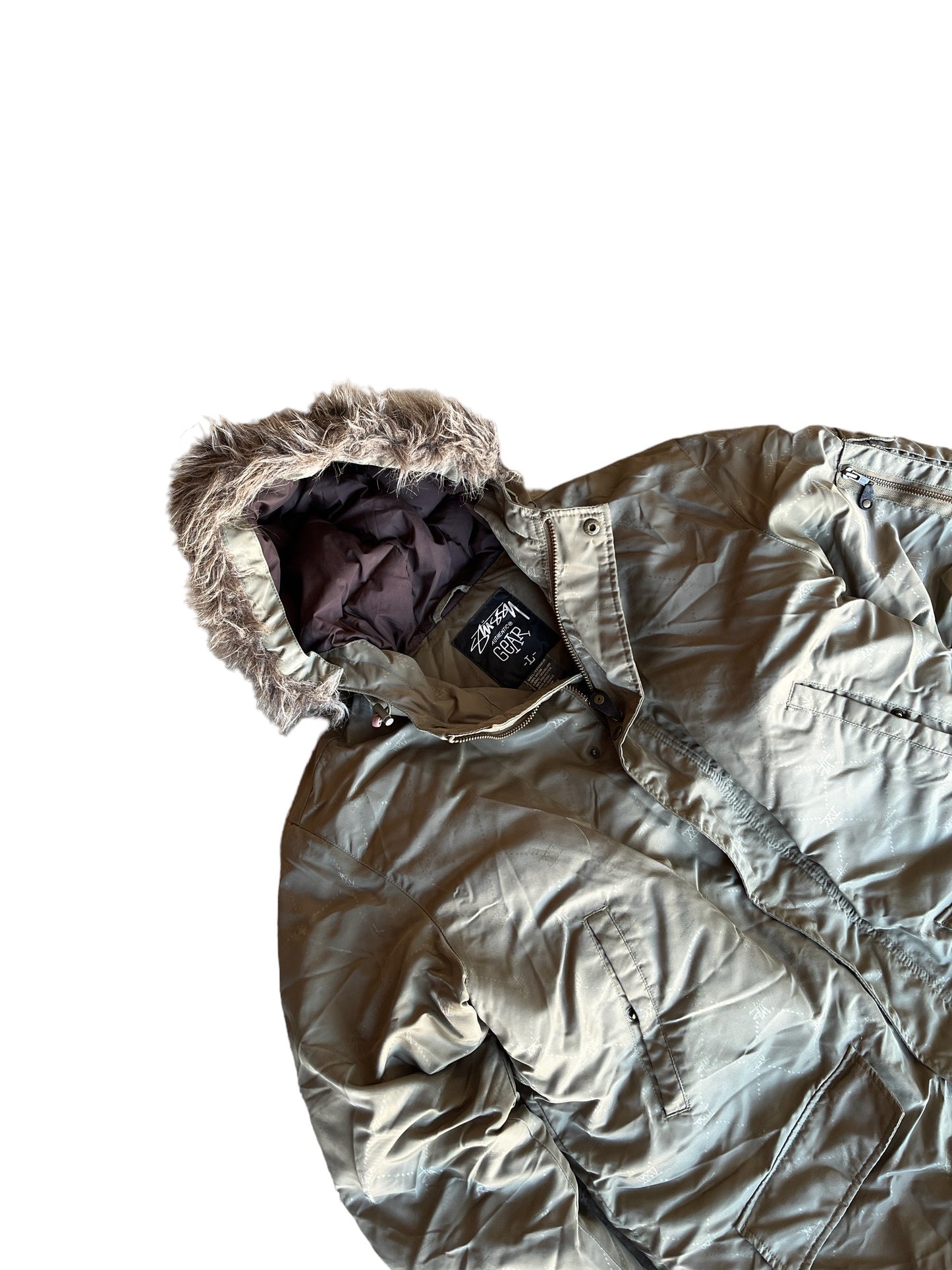 Vintage Stussy Down Snorkel Jacket