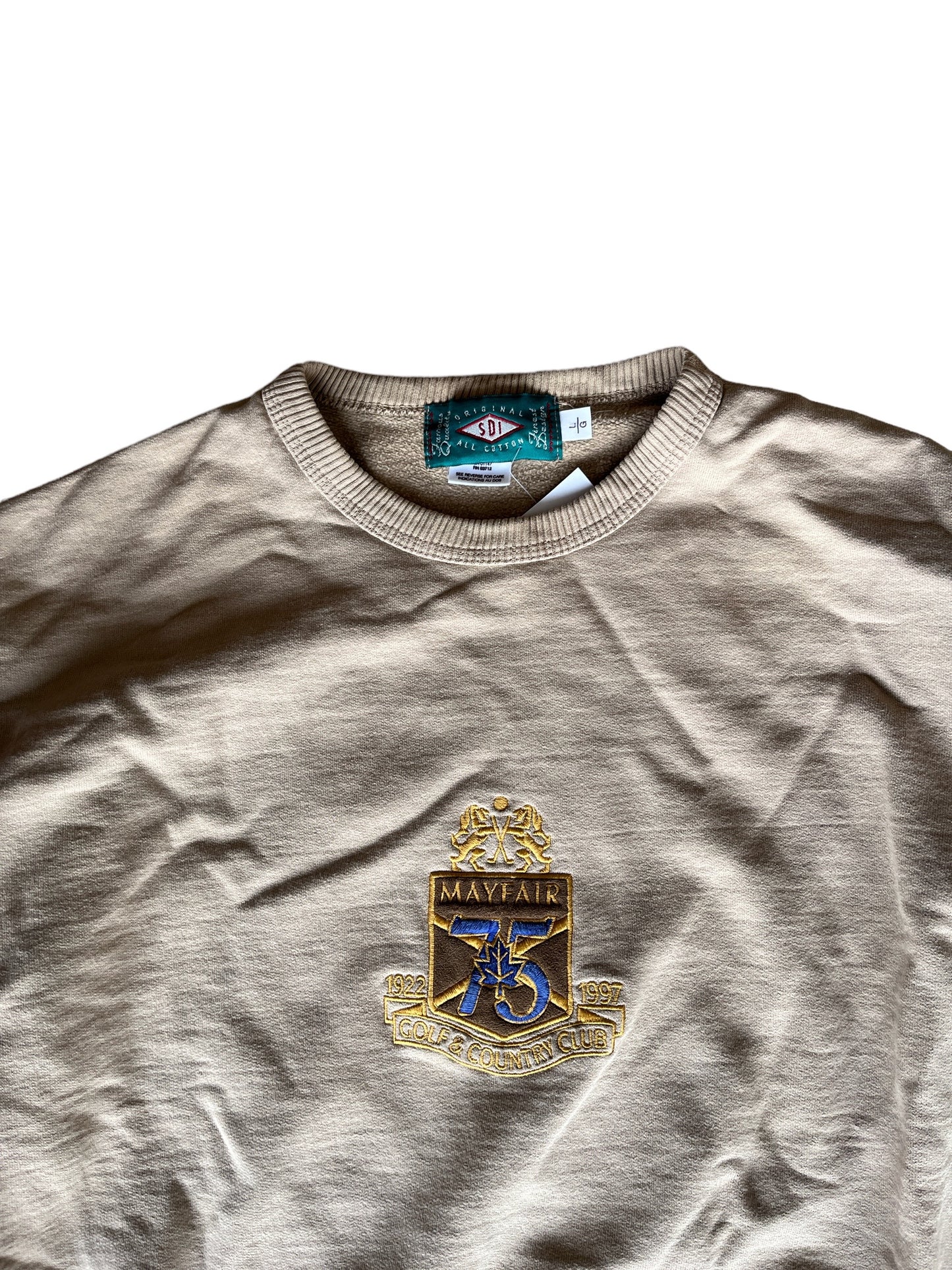Vintage Mayfair Golf Country Club Sweater