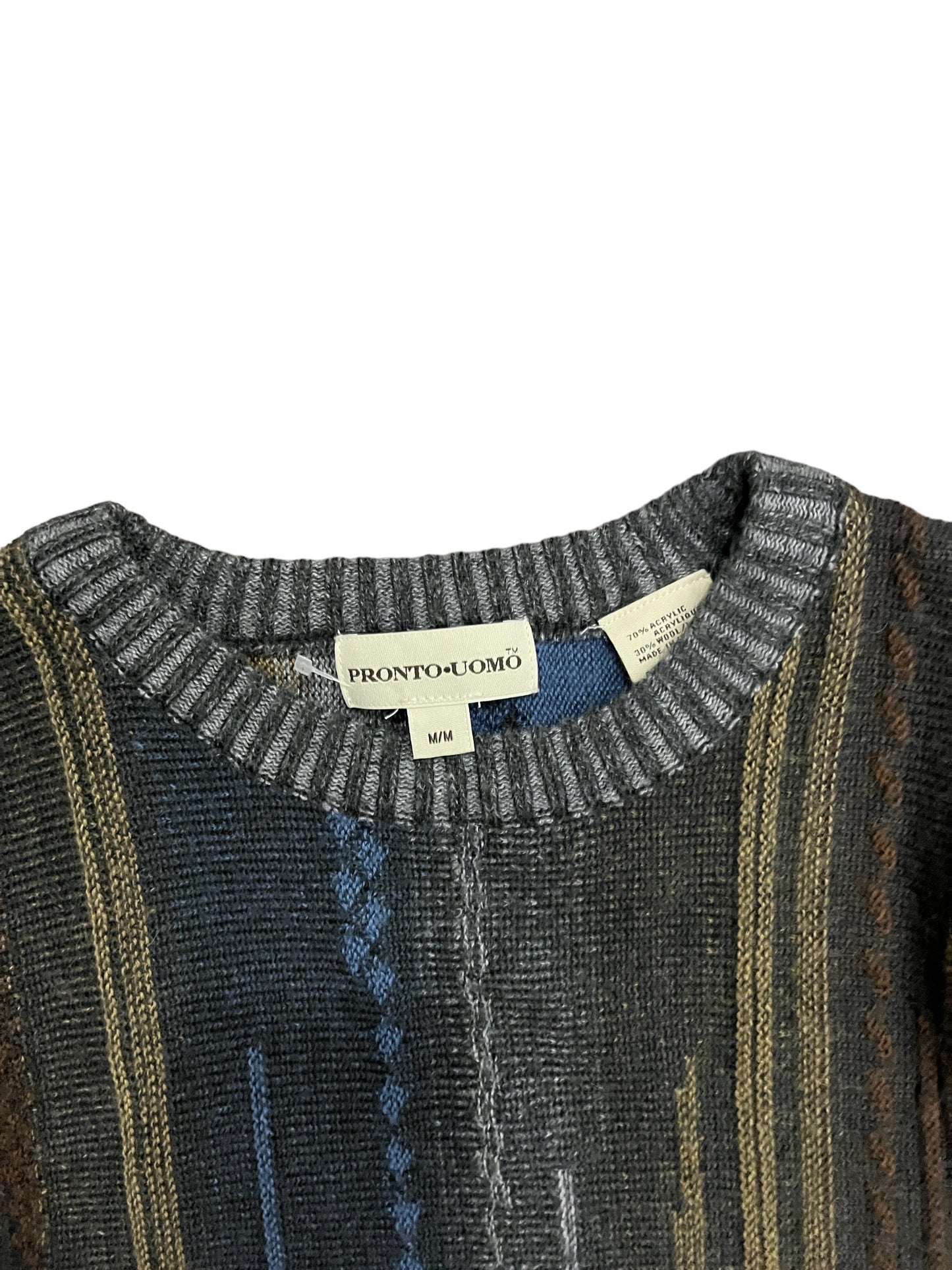 Vintage "Pronto Uomo" Knit Sweater
