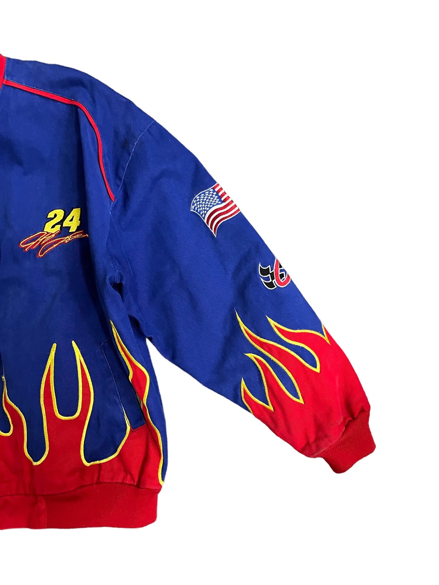 Vintage Nascar Winston Cup Series "Jeff Gordon" by Jeff Hamilton Racing Jacket