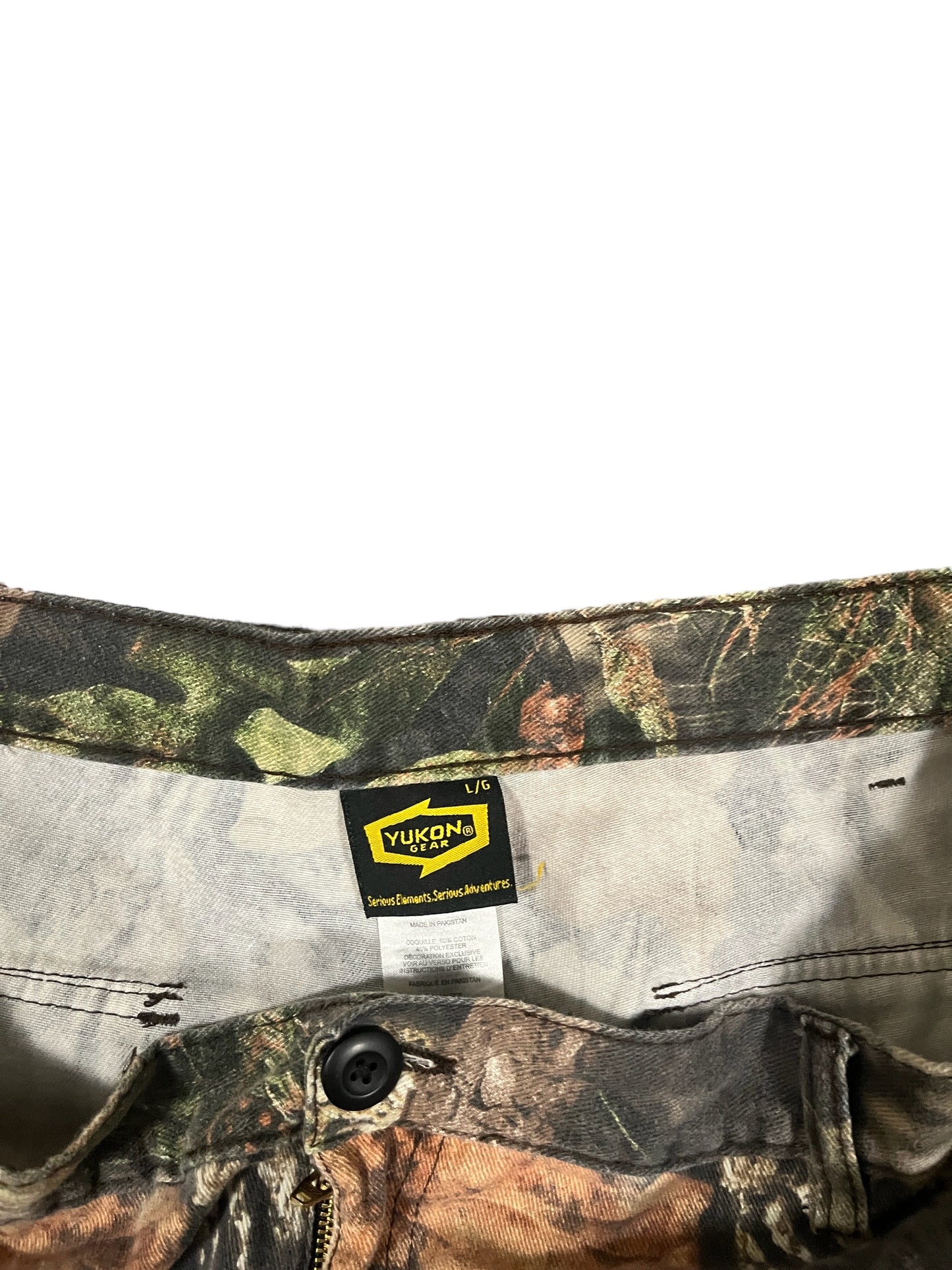 Vintage Yukon Gear Camo Tree Pants