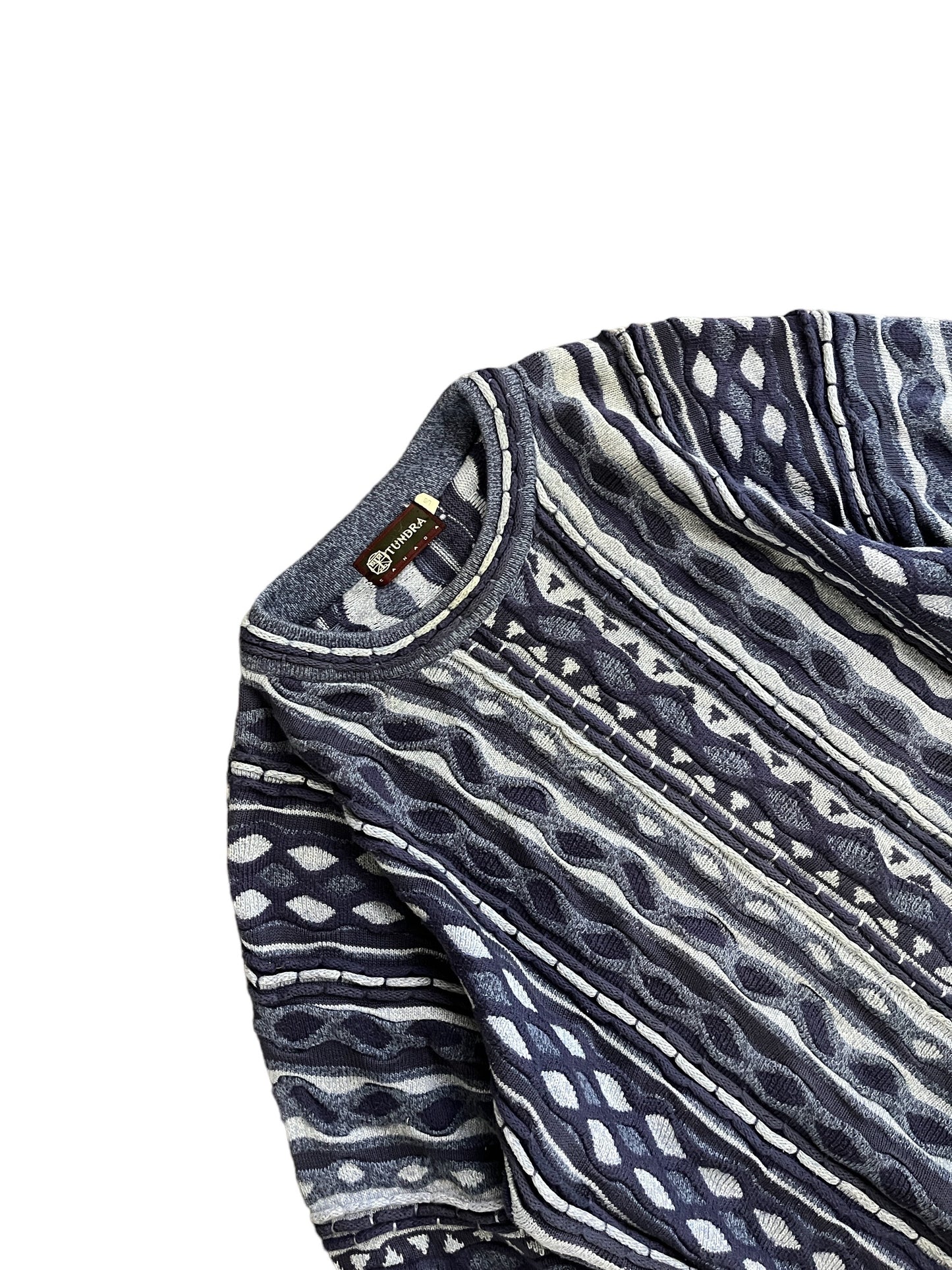 Vintage Tundra 3d Knit Sweater