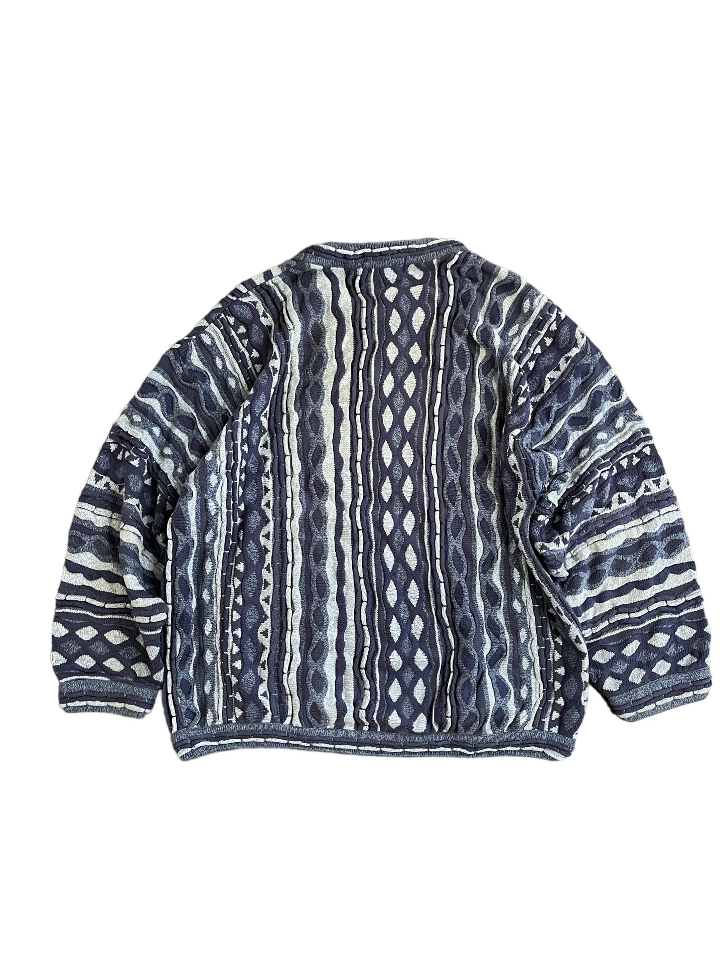 Vintage Tundra 3d Knit Sweater