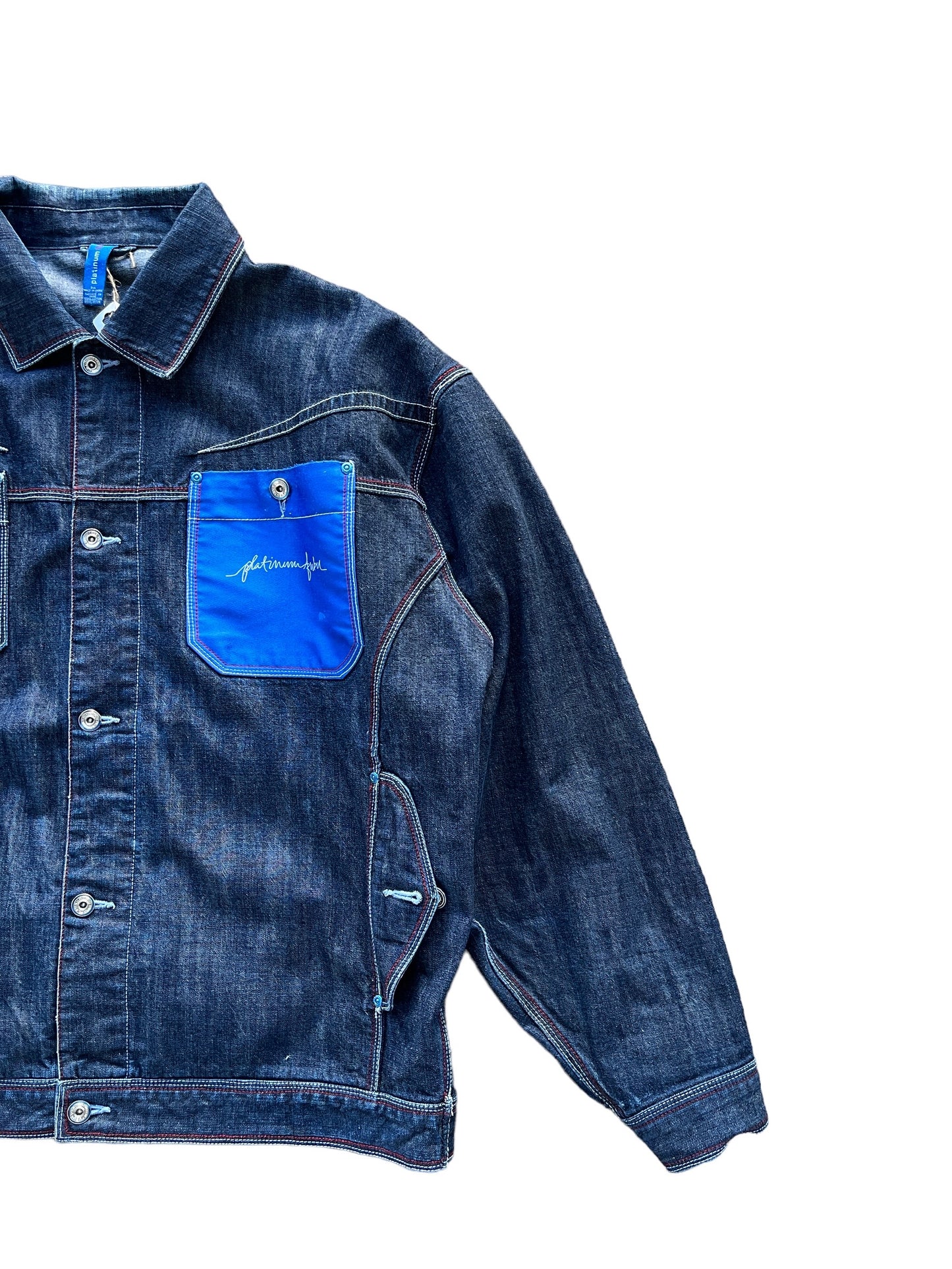 Rare Vintage Platinum Fubu "Fat Albert" Denim Jacket