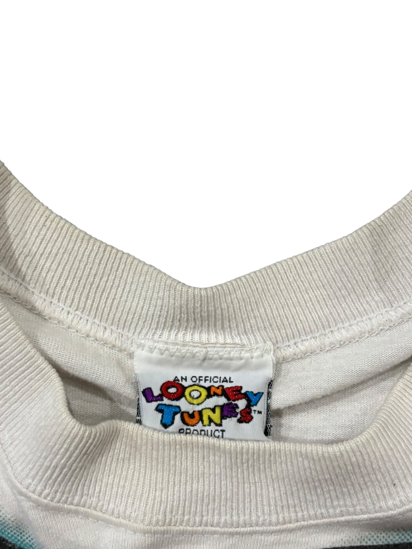 Vintage 90's AOP Tweety Bird Motor Tee