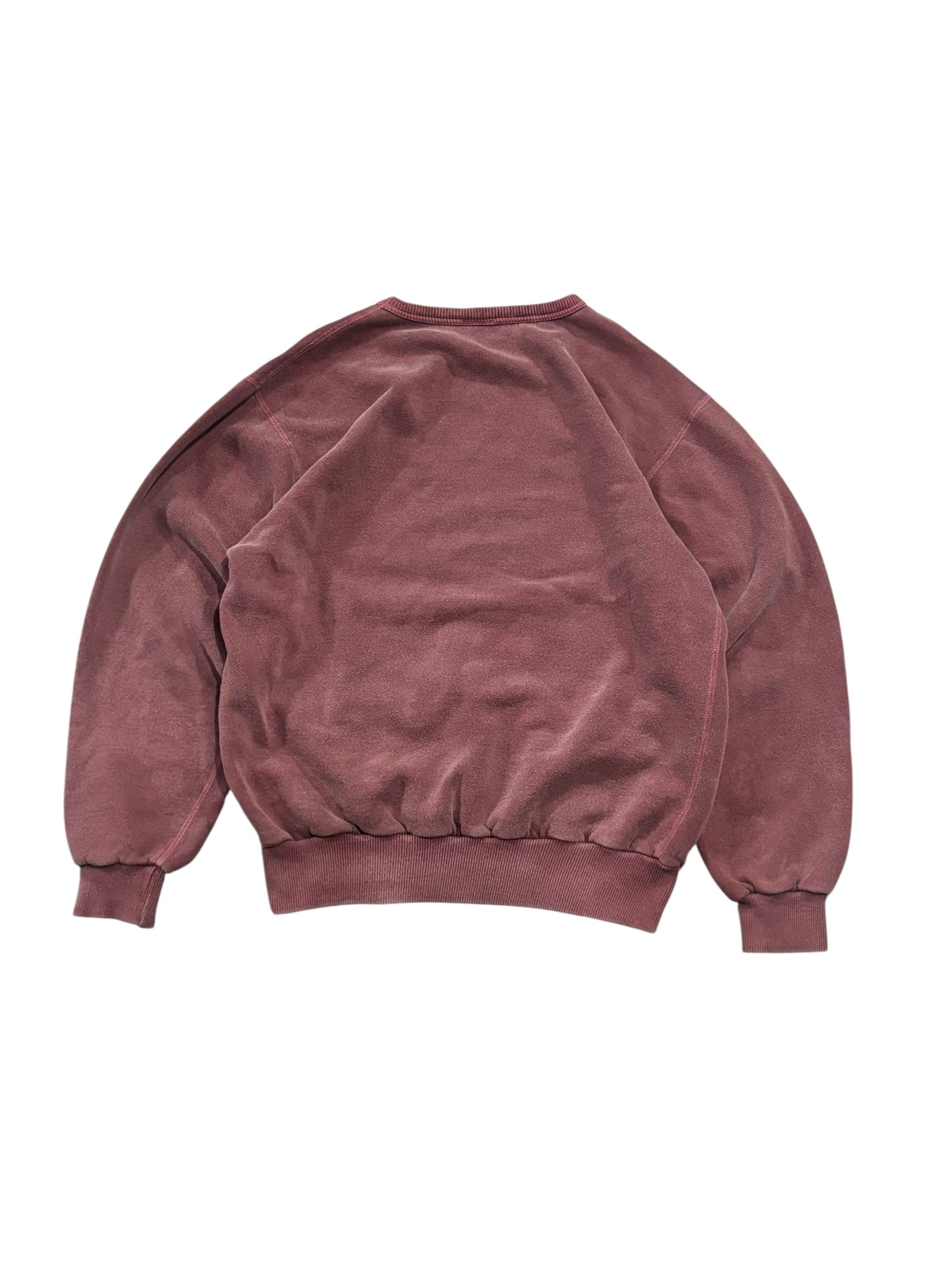Clothes Deserve A Second Chance Not Your Ex Sweater - Light Purple Acid Wash